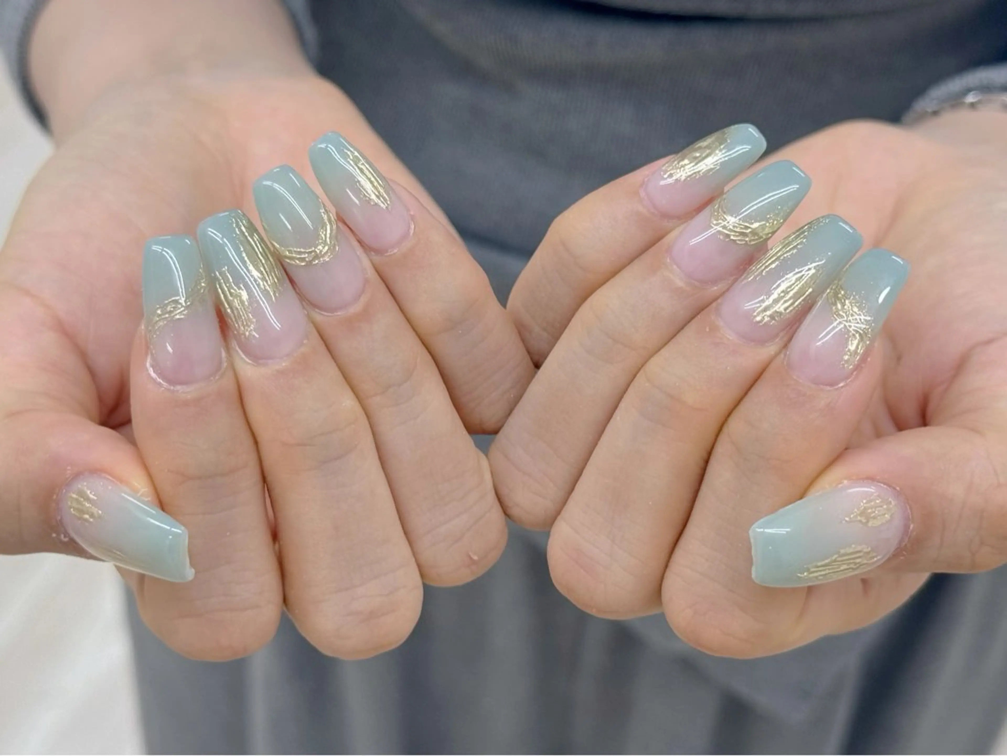 ネイル ハンドネイル OCEAN nail パラジェル　取扱い店のネイルデザイン