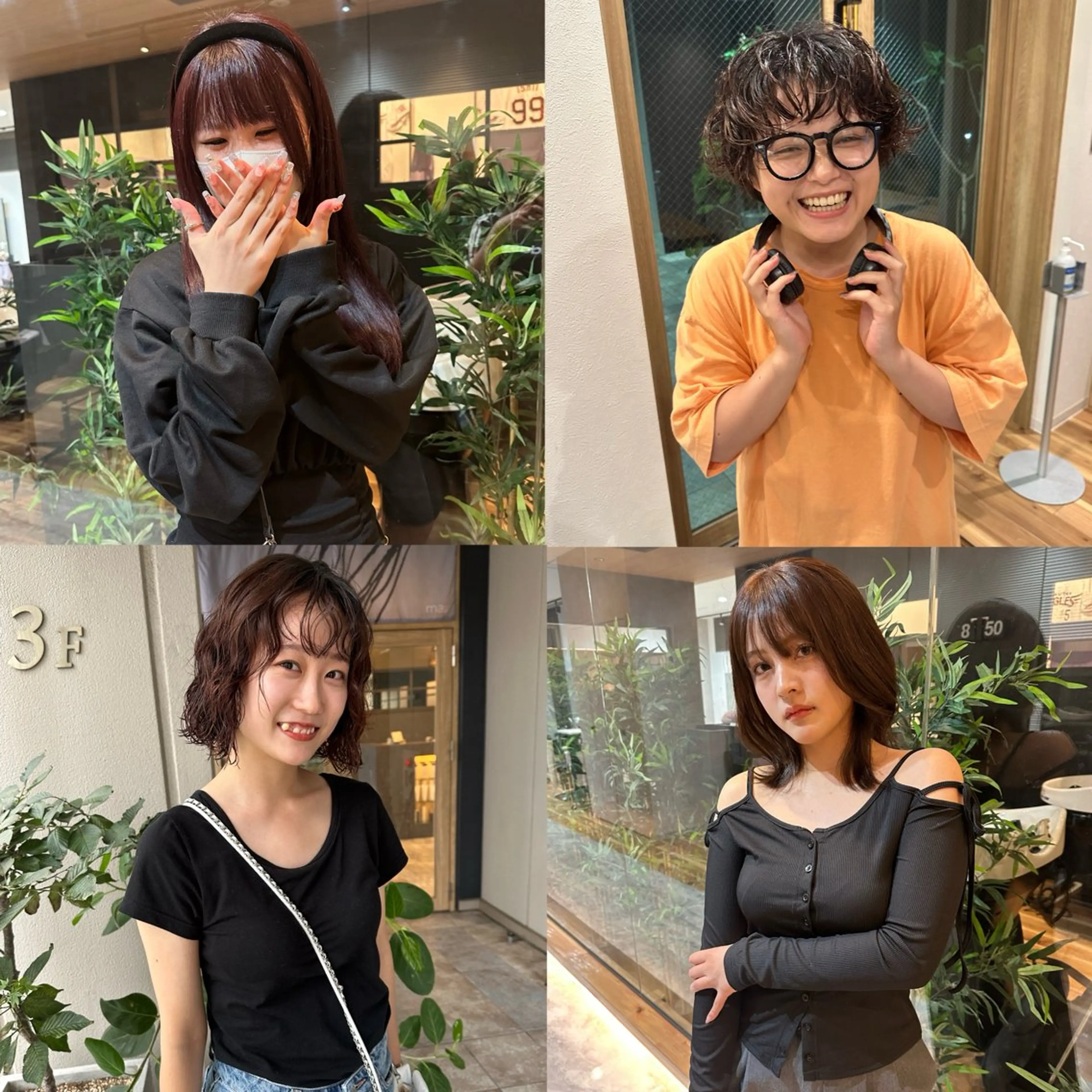 カラー パーマ メンズ メンズパーマ 透明感カラー mau tomokaのヘアスタイル