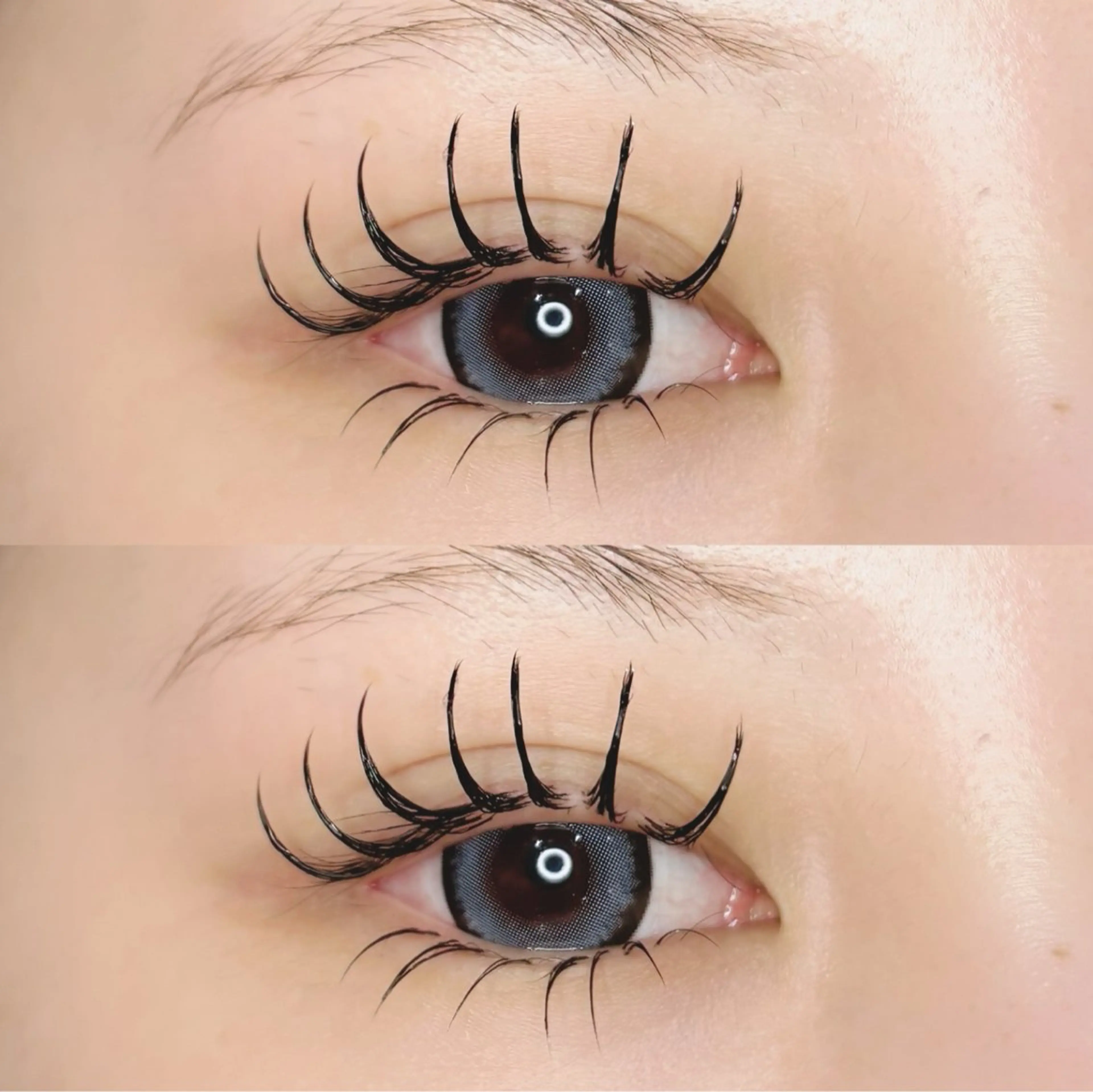 マツエク・マツパ Dカール 下まつげエクステ 堀内 優衣💗パリジェンヌのマツエク・マツパデザイン