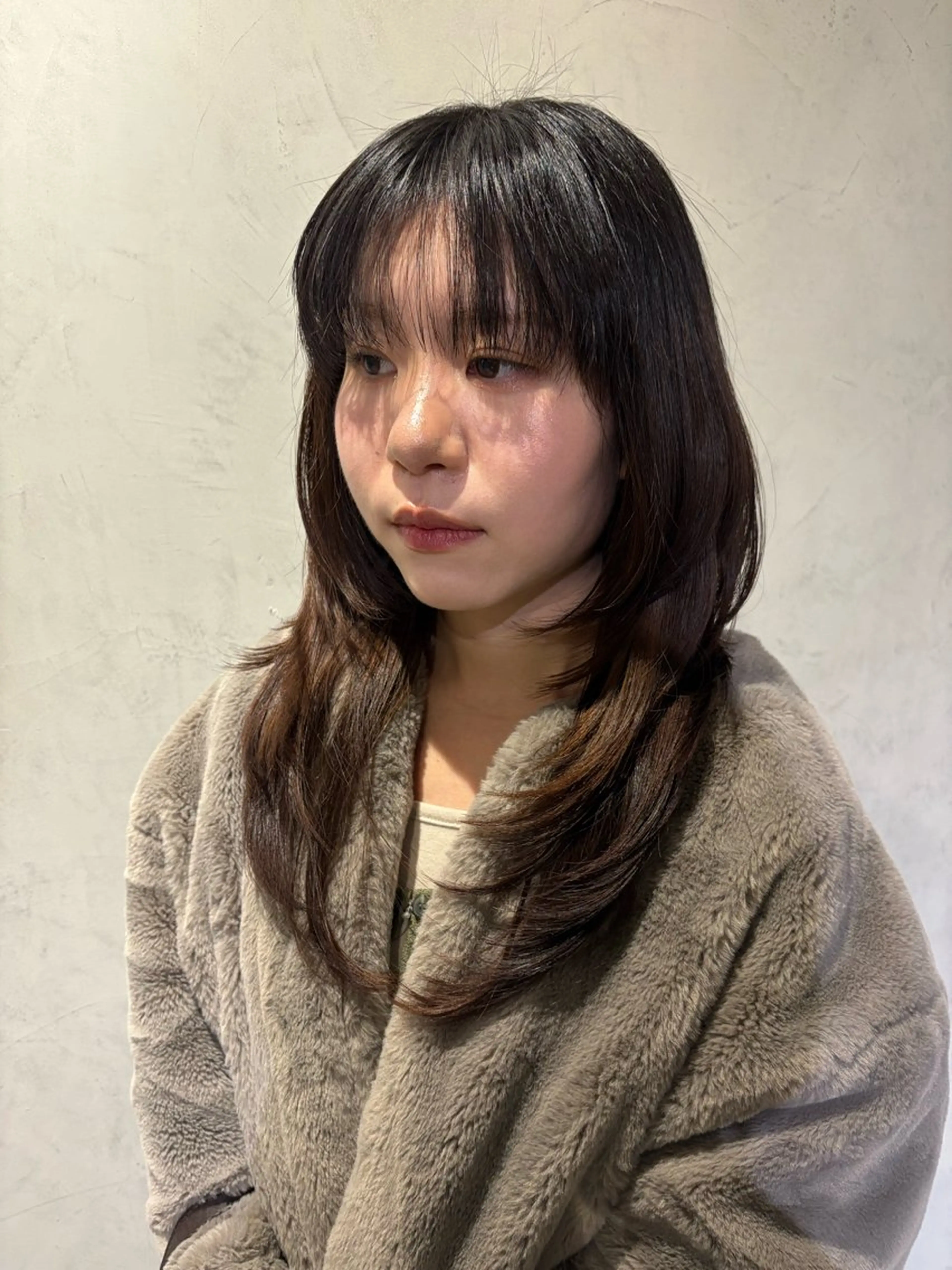ロング レイヤーカット 門岡 昌輝のヘアスタイル