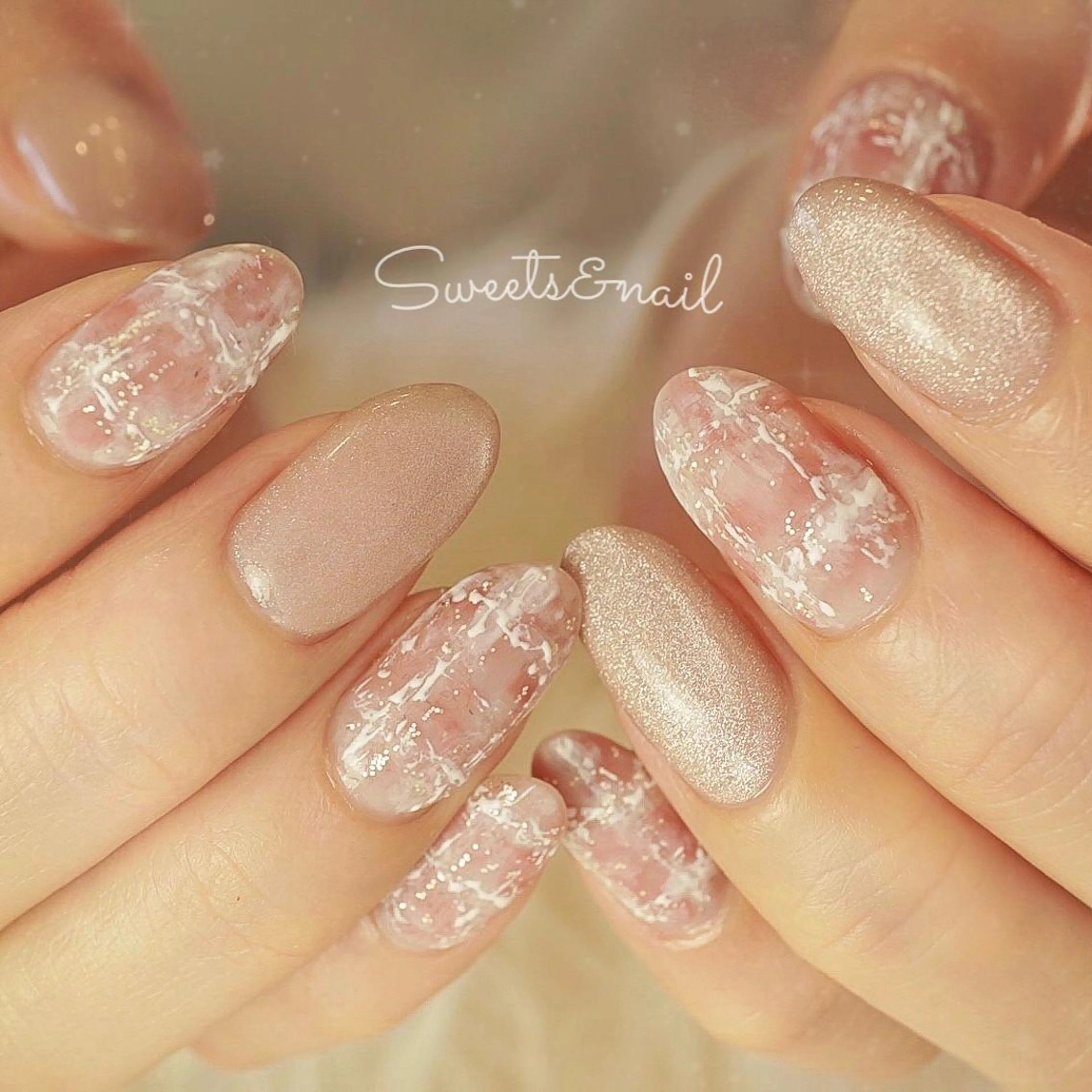 ネイル マグネットネイル Sweets＆ nail みなこのネイルデザイン