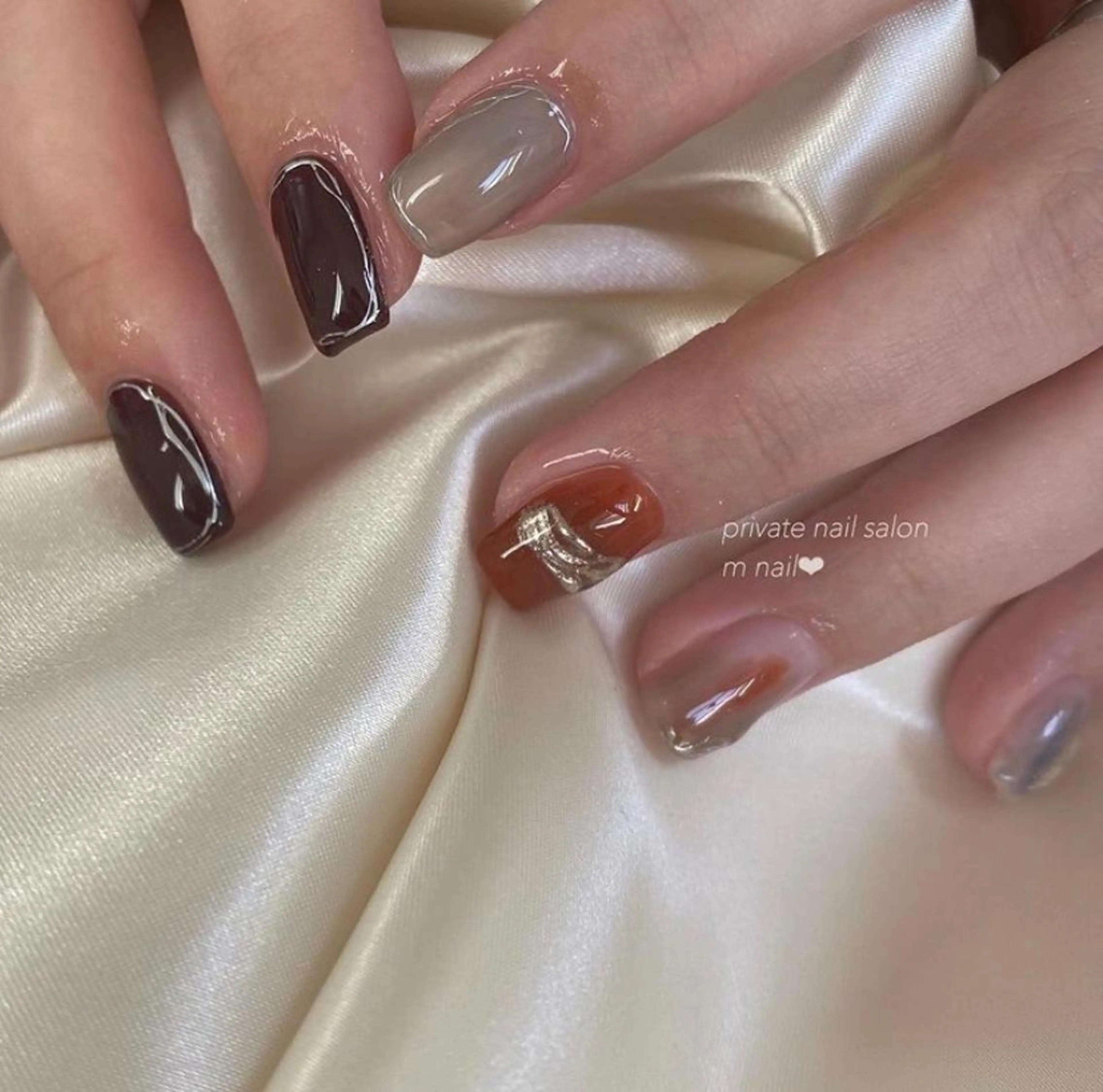 ネイル ハンドネイル 小河原 舞のネイルデザイン