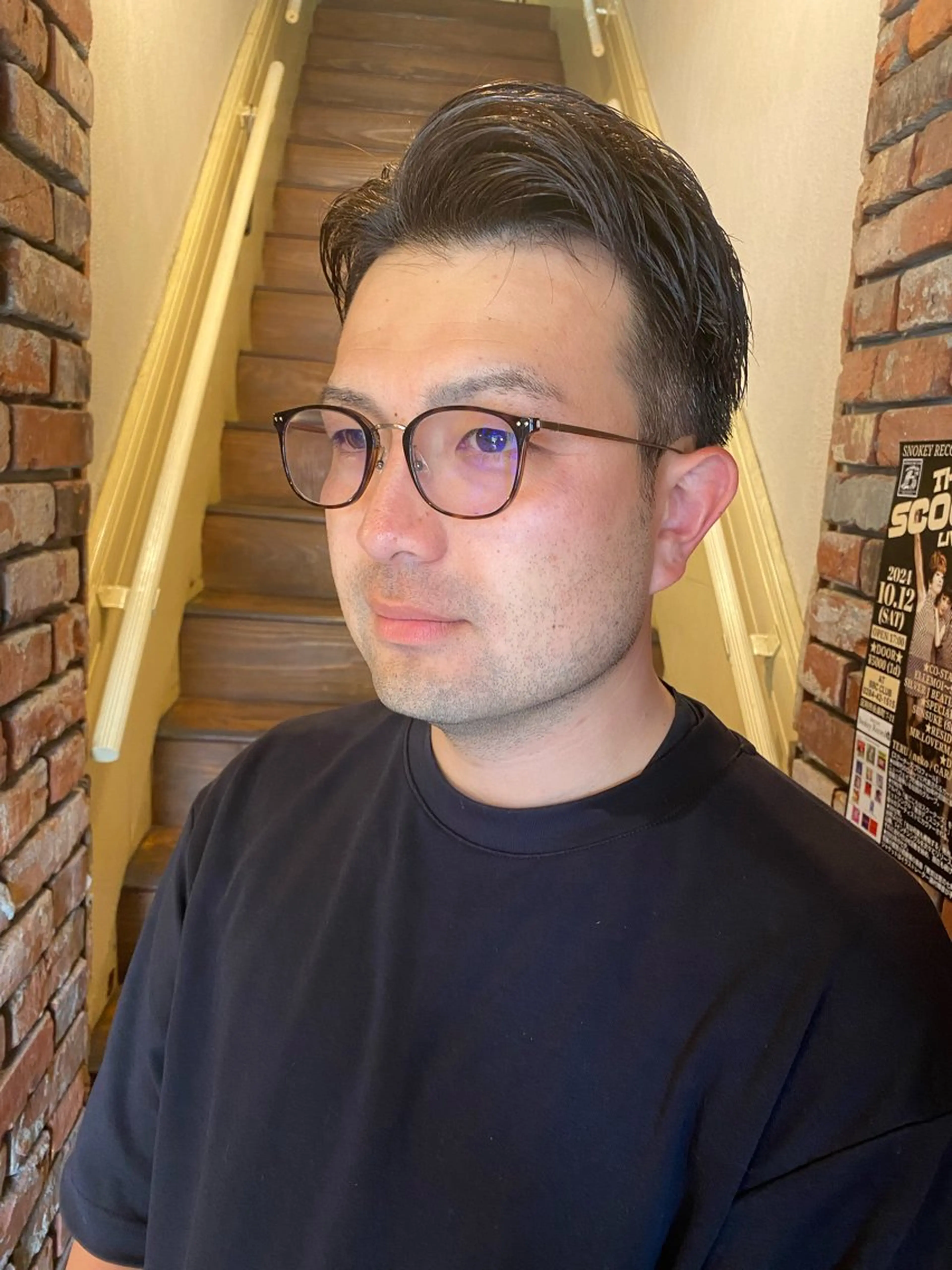 メンズ 高塩翔大 髪質改善のヘアスタイル