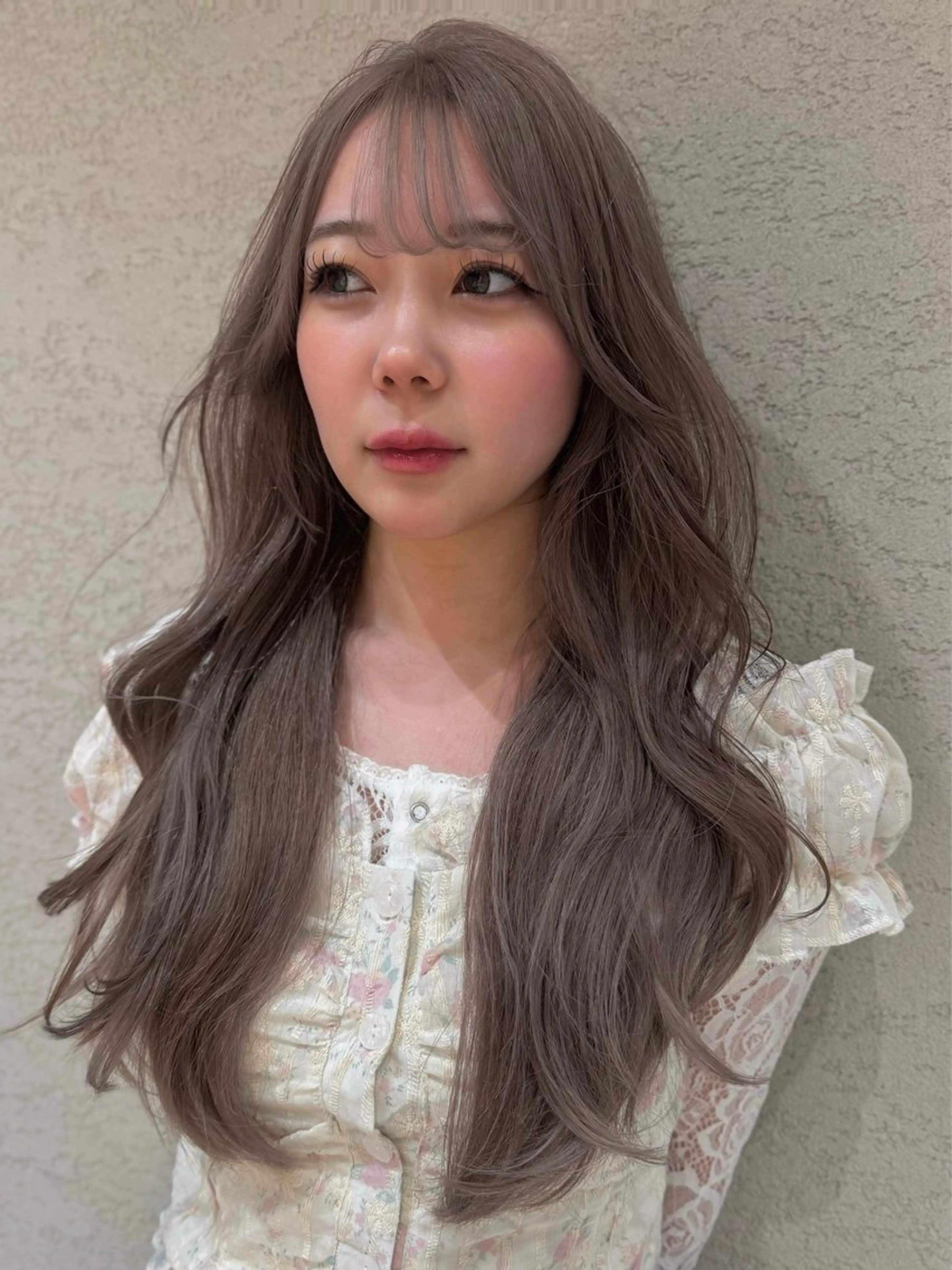 ロング カット ヘアカラー 🩵縮毛矯正・ボブ 岩原朋也🩵のヘアスタイル
