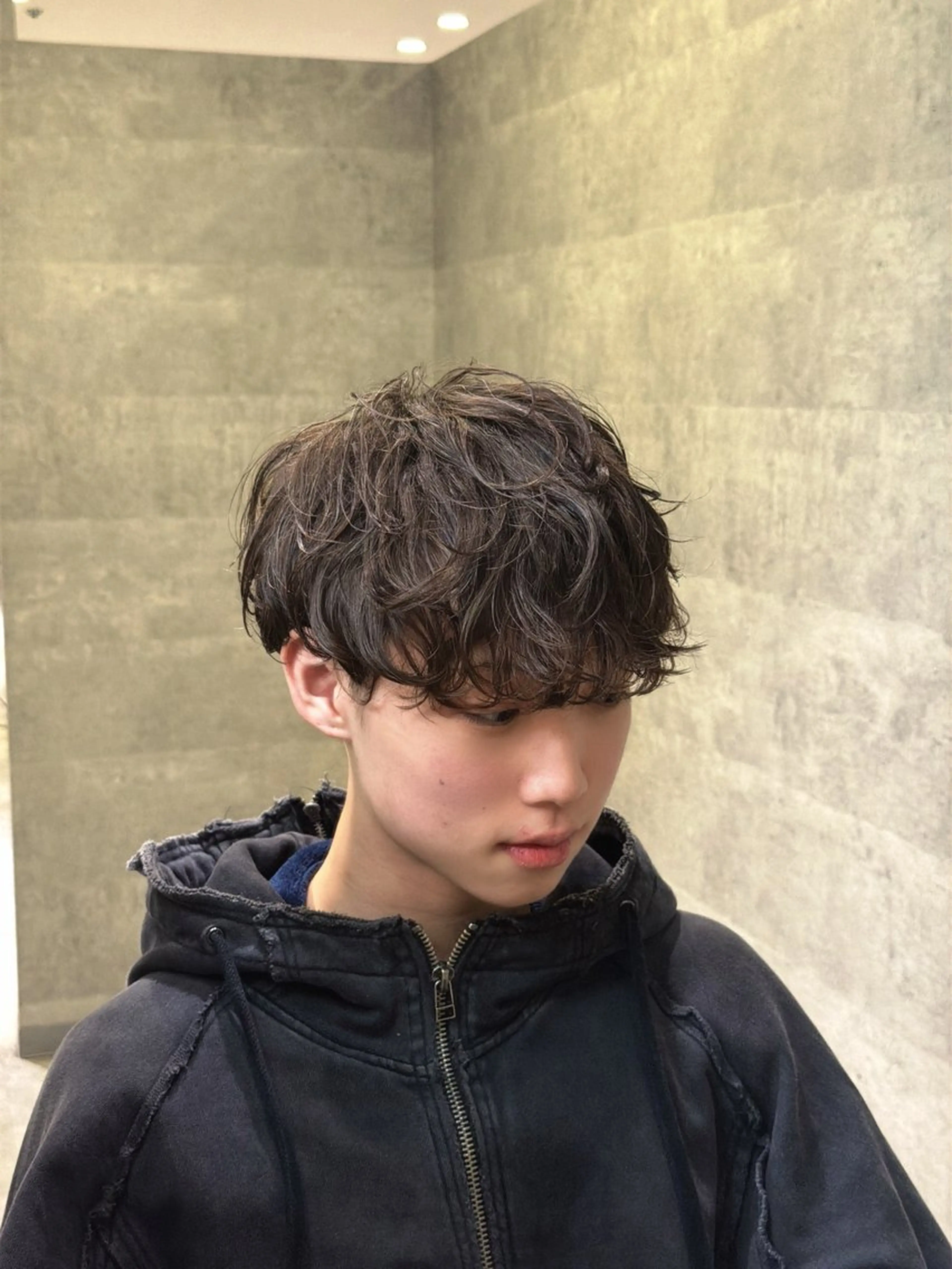 パーマ メンズ メンズパーマ パーマ NOVA天王寺 武元　裕聖のヘアスタイル