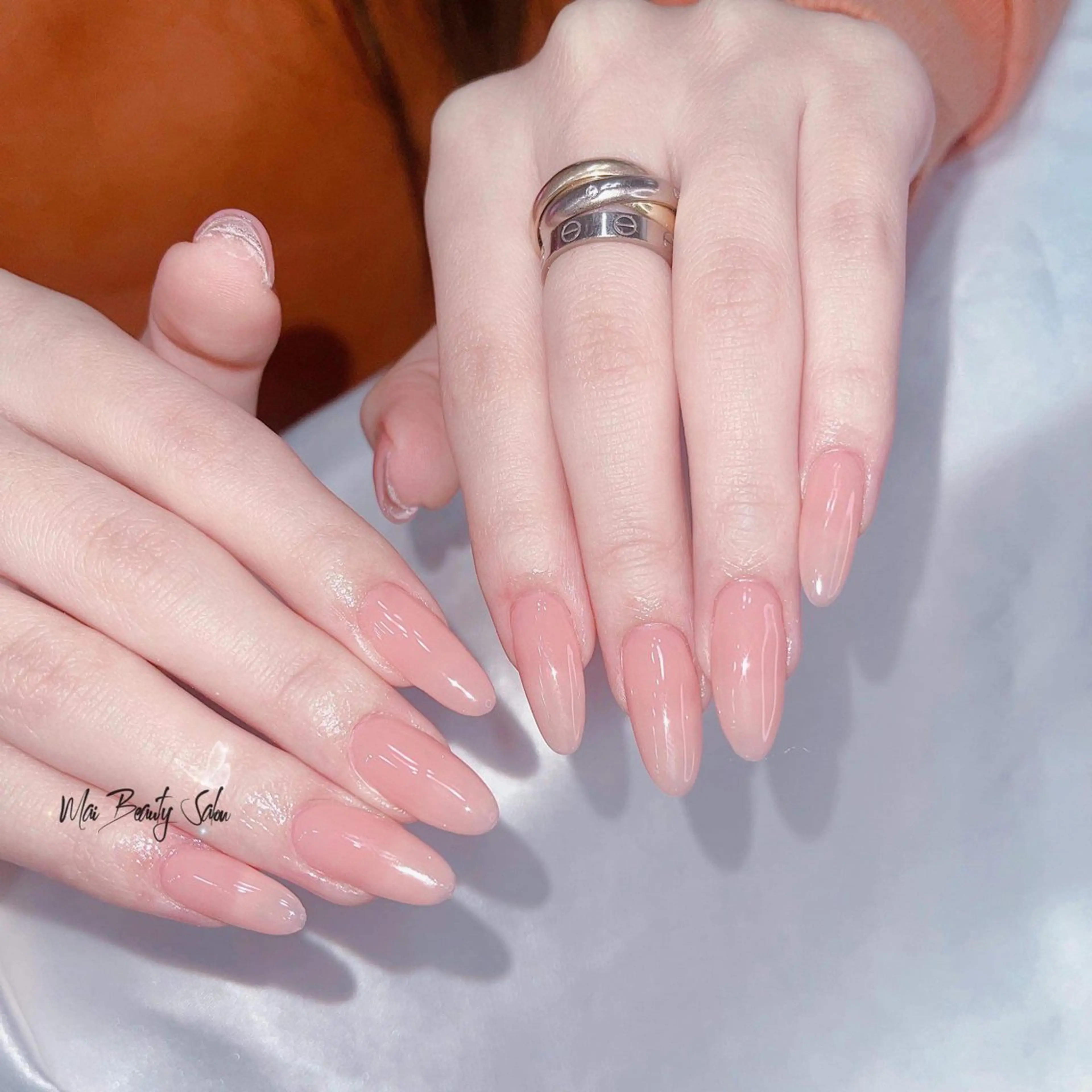 ネイル チークネイル ジェルネイル 韓国ネイル マグネットネイル パラジェル ハンドネイル MaiBeauty To  Toのネイルデザイン