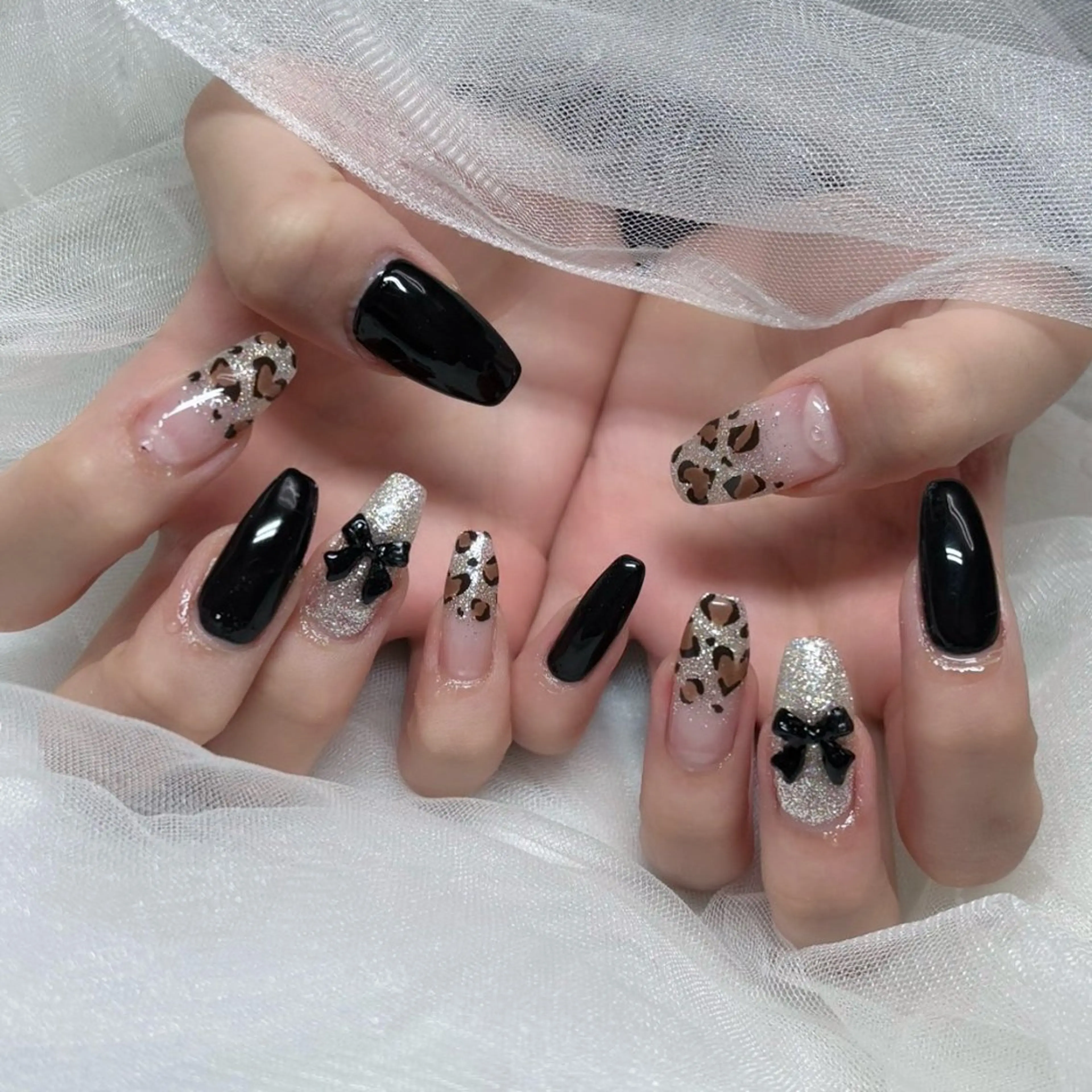 ネイル アニマル柄 ハンドネイル 中野駅徒歩1分 ミオのネイルデザイン