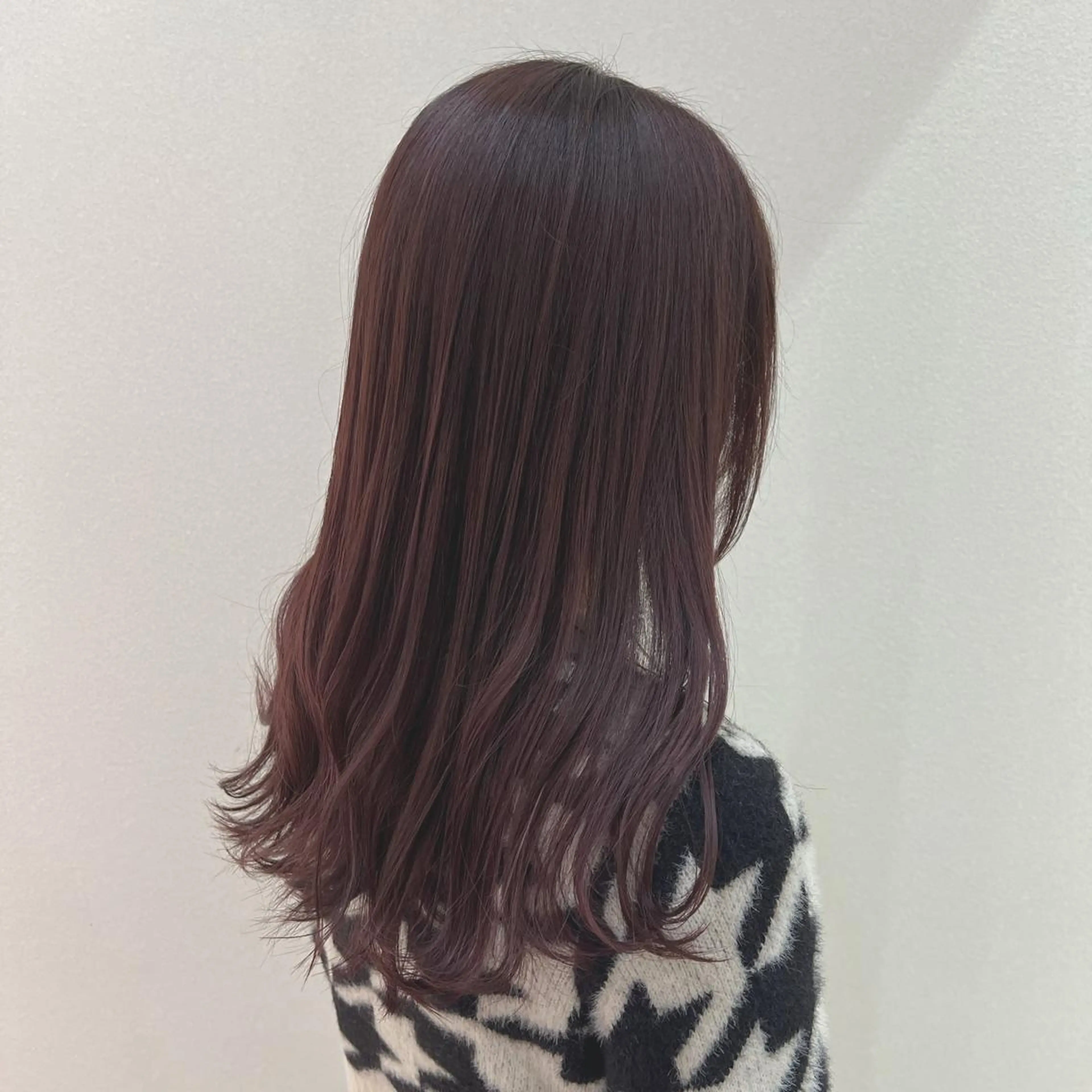 セミロング カット ヘアカラー トリートメント 我妻修三 /エレノア船橋店のヘアスタイル