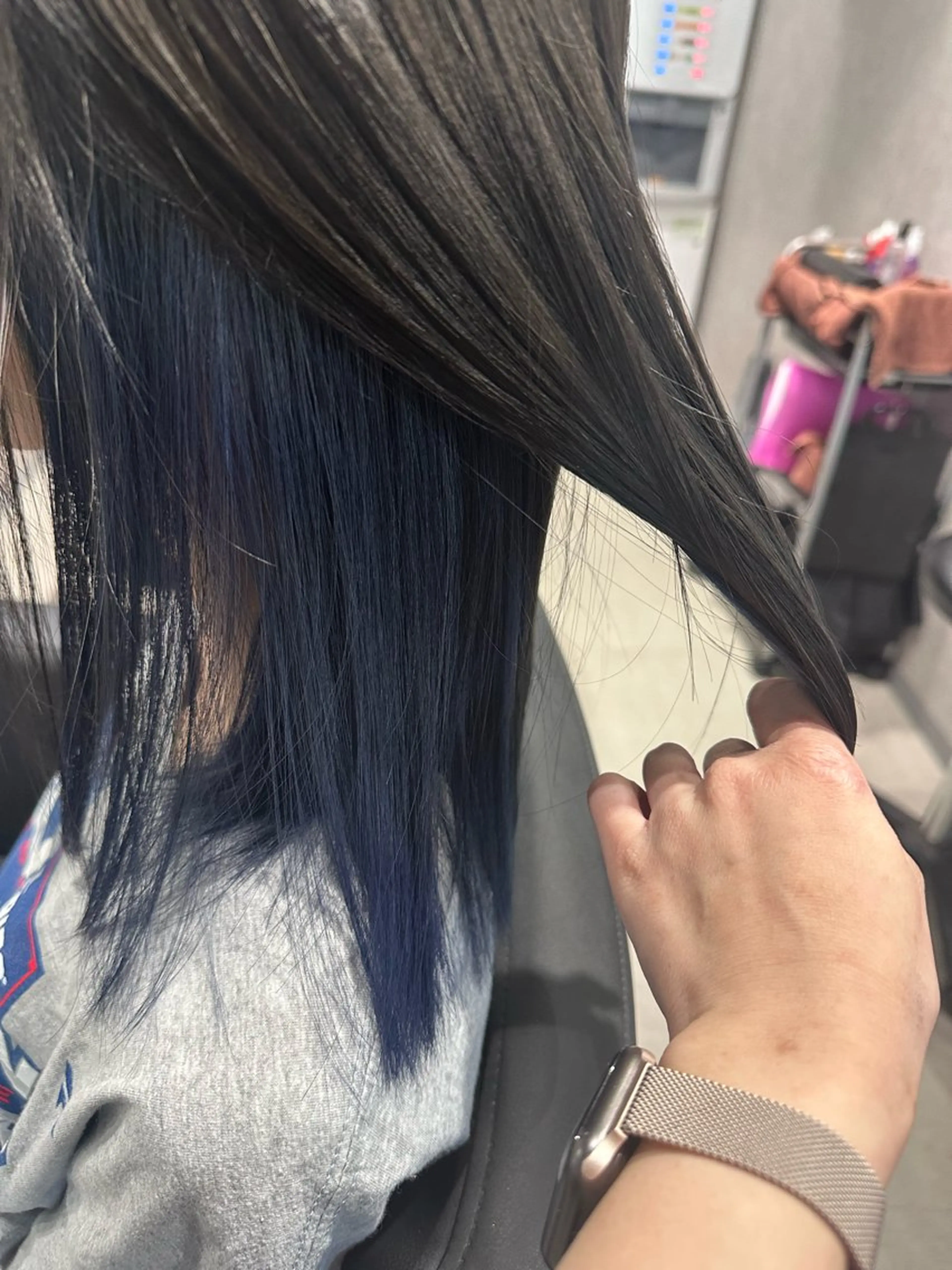 セミロング カラー カット ヘアカラー トリートメント カラー/ヘッドスパ 🐱ERI🐱産休中のヘアスタイル