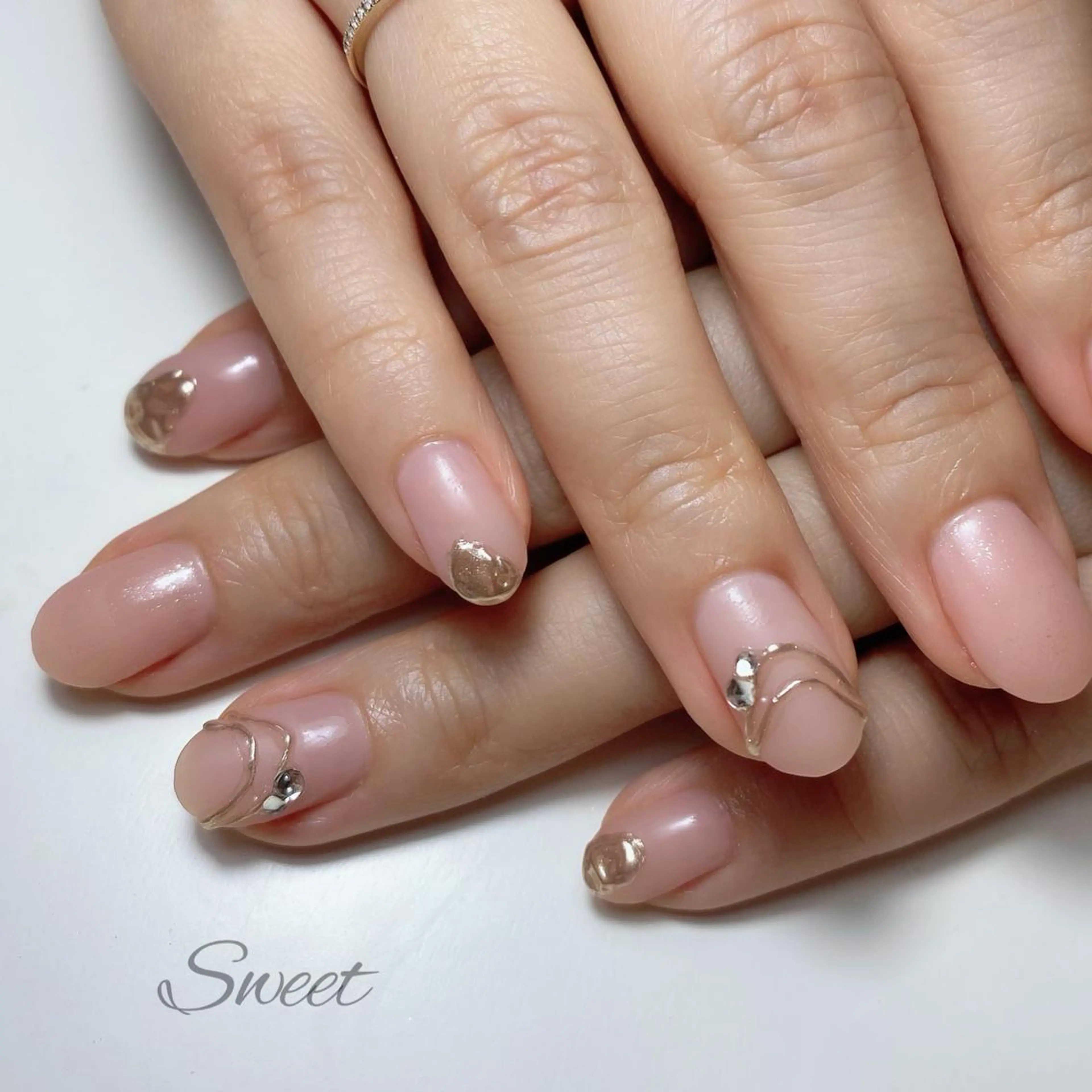 ネイル sweet 仲野陽子のネイルデザイン