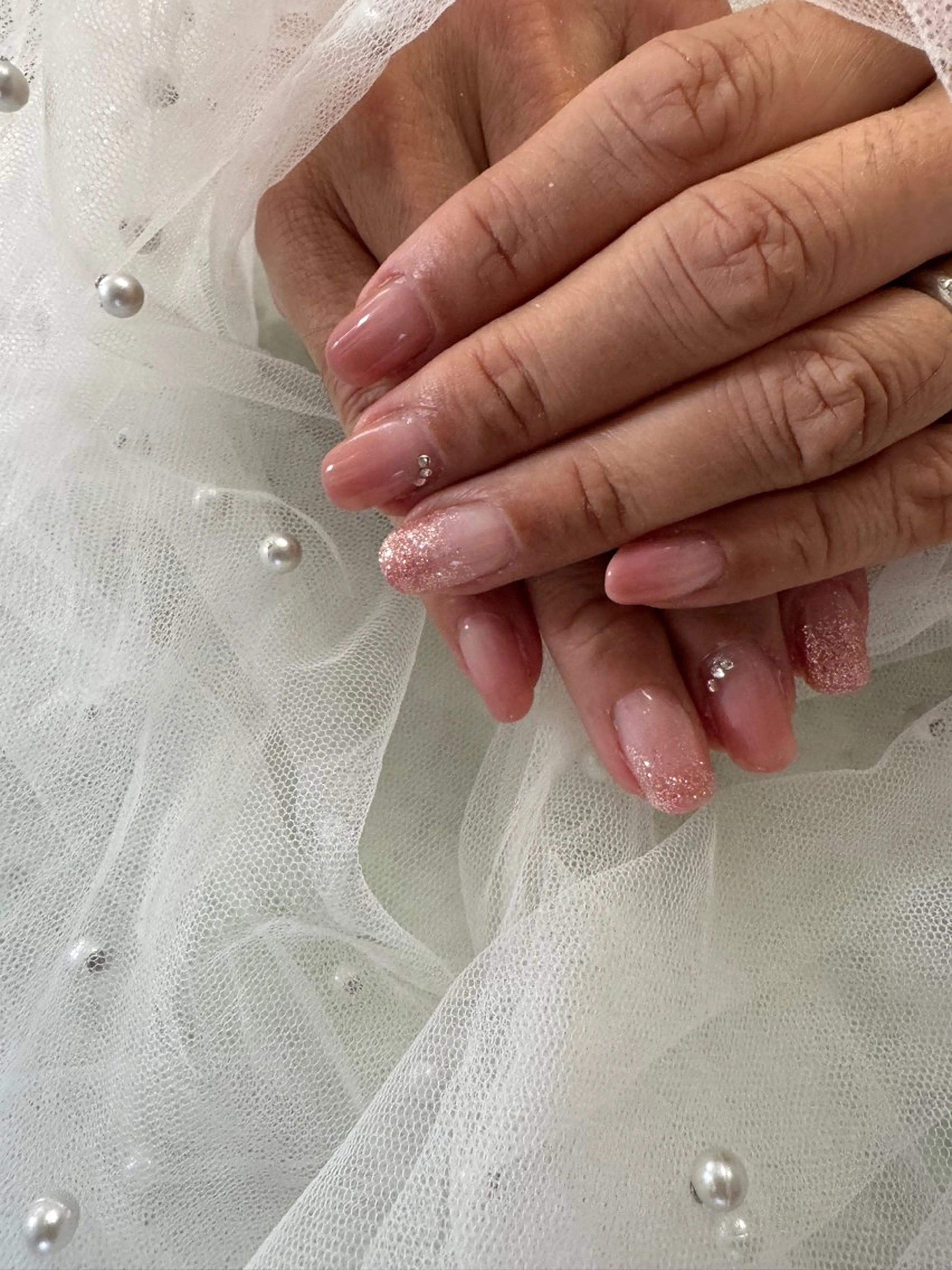 ネイル ストーンネイル ハンドネイル ネイリスト♡ AYAKOのネイルデザイン