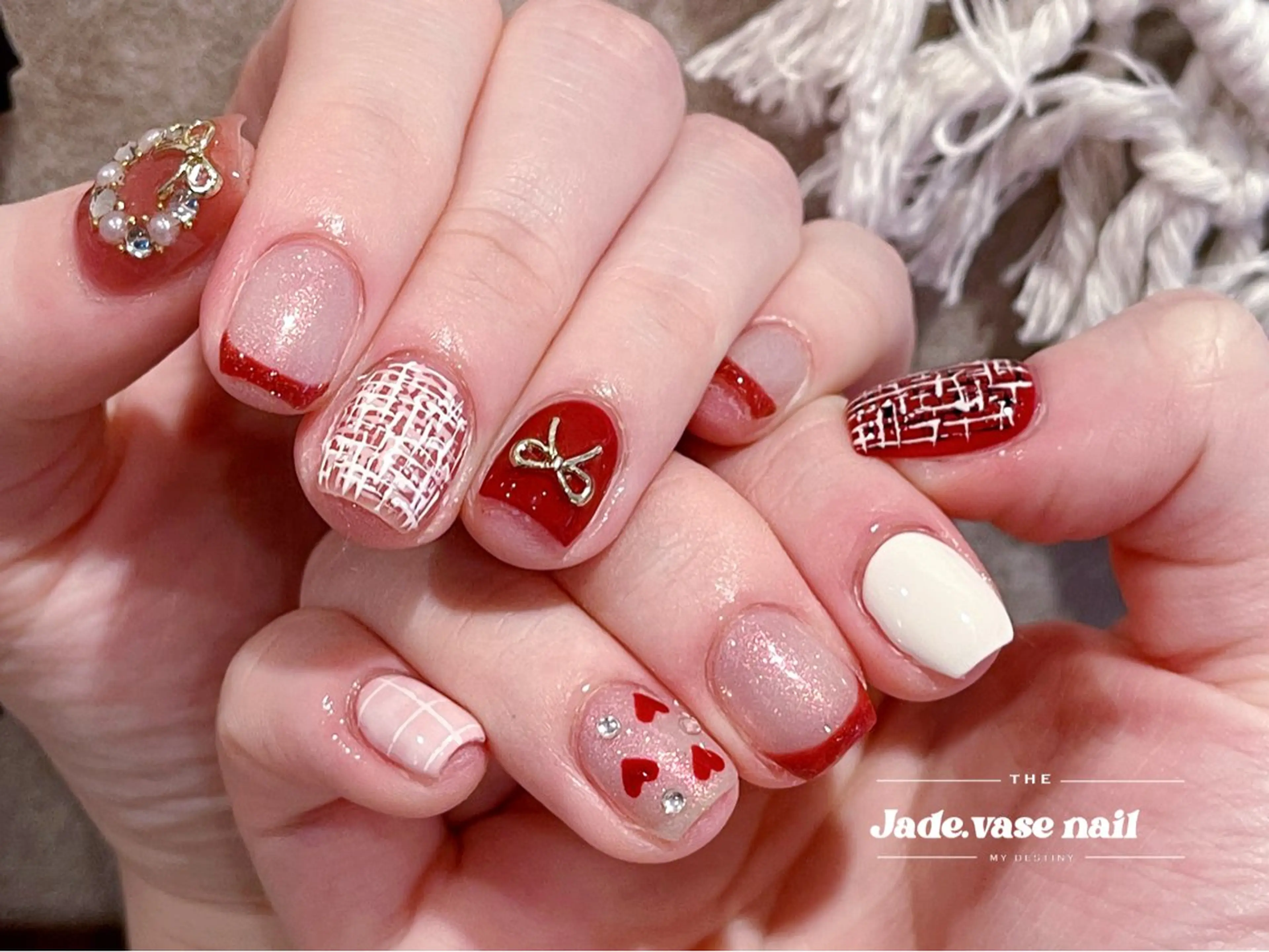 ネイル ハンドネイル ハンドケア ✰Jade.vase 银座のネイルデザイン