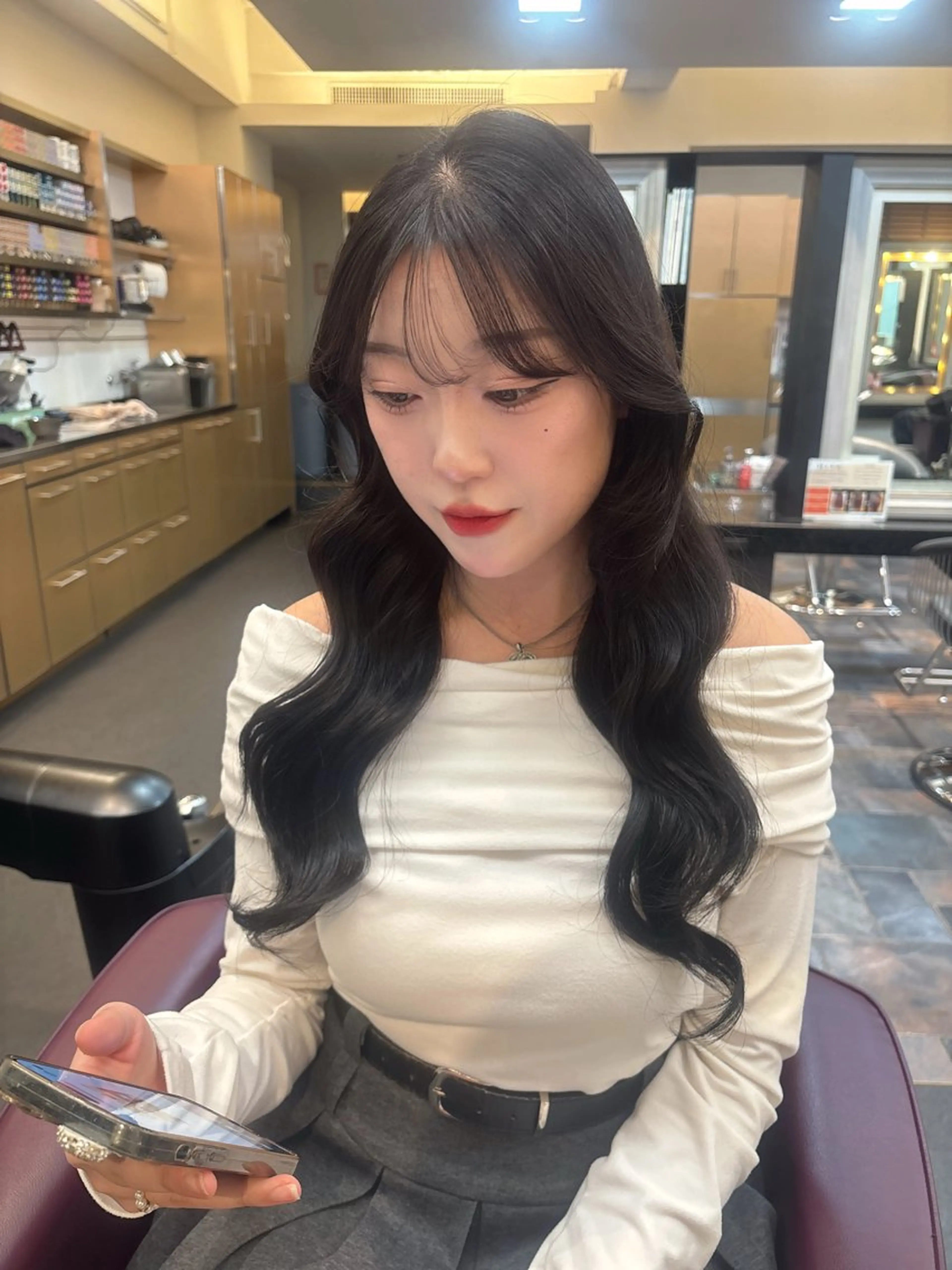 カラー ヘアカラー yui/名古屋浄心/ 透明感カラーのヘアスタイル