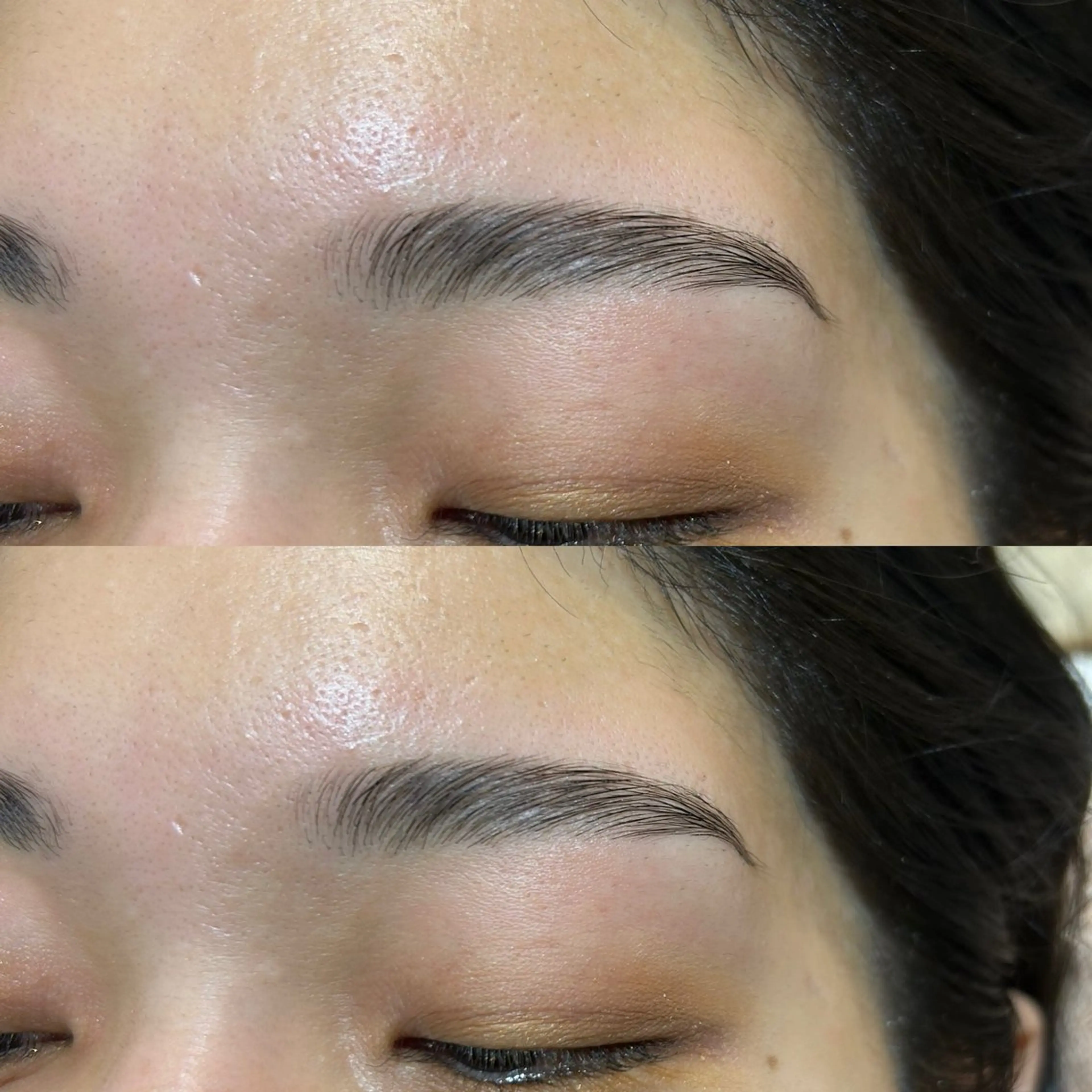 ①次世代ハリウッドブロウリフト(眉パーマ＆眉ワックス)の写真