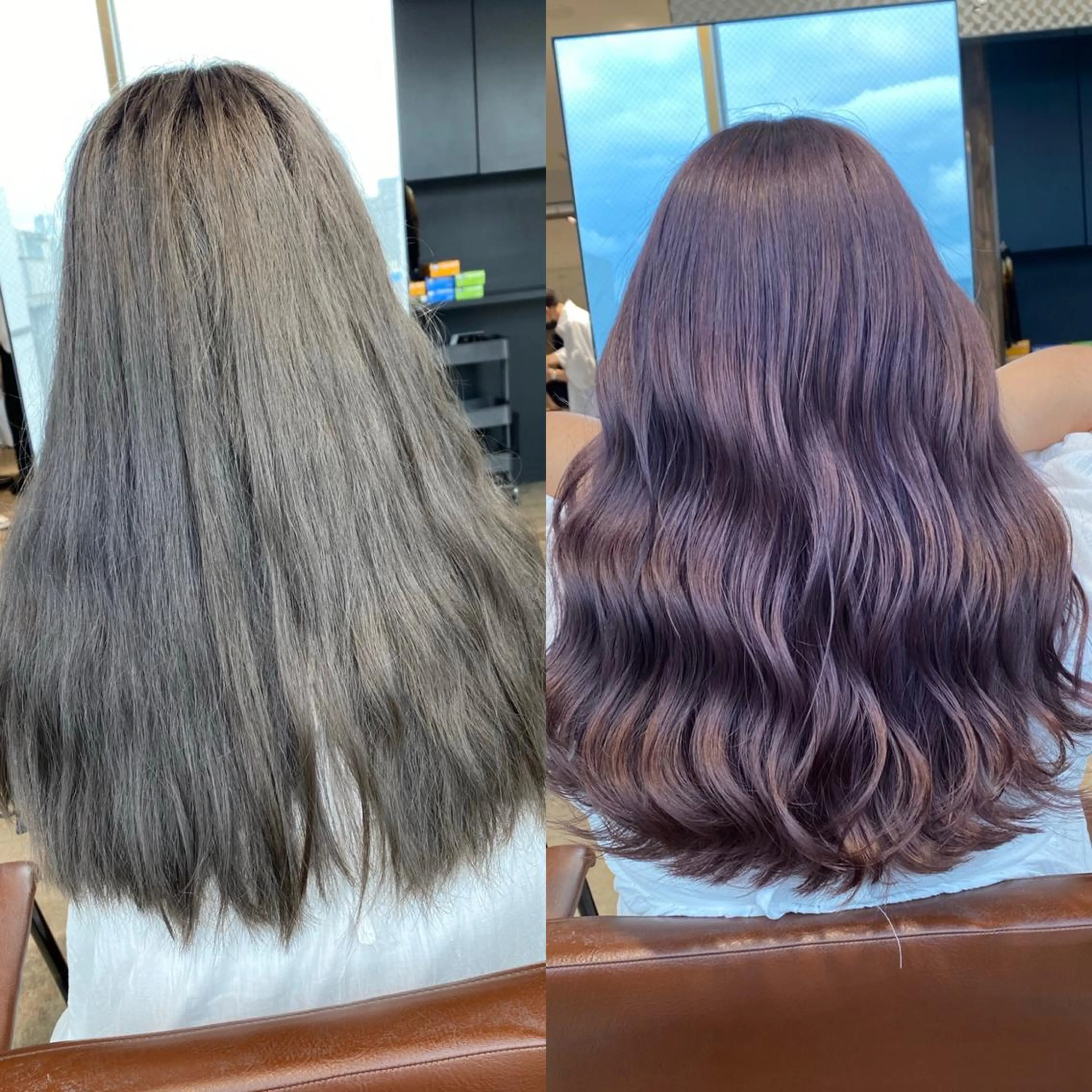 カラー 顔まわりの神様✨ 透明感カラー藤嶋秀幸のヘアスタイル