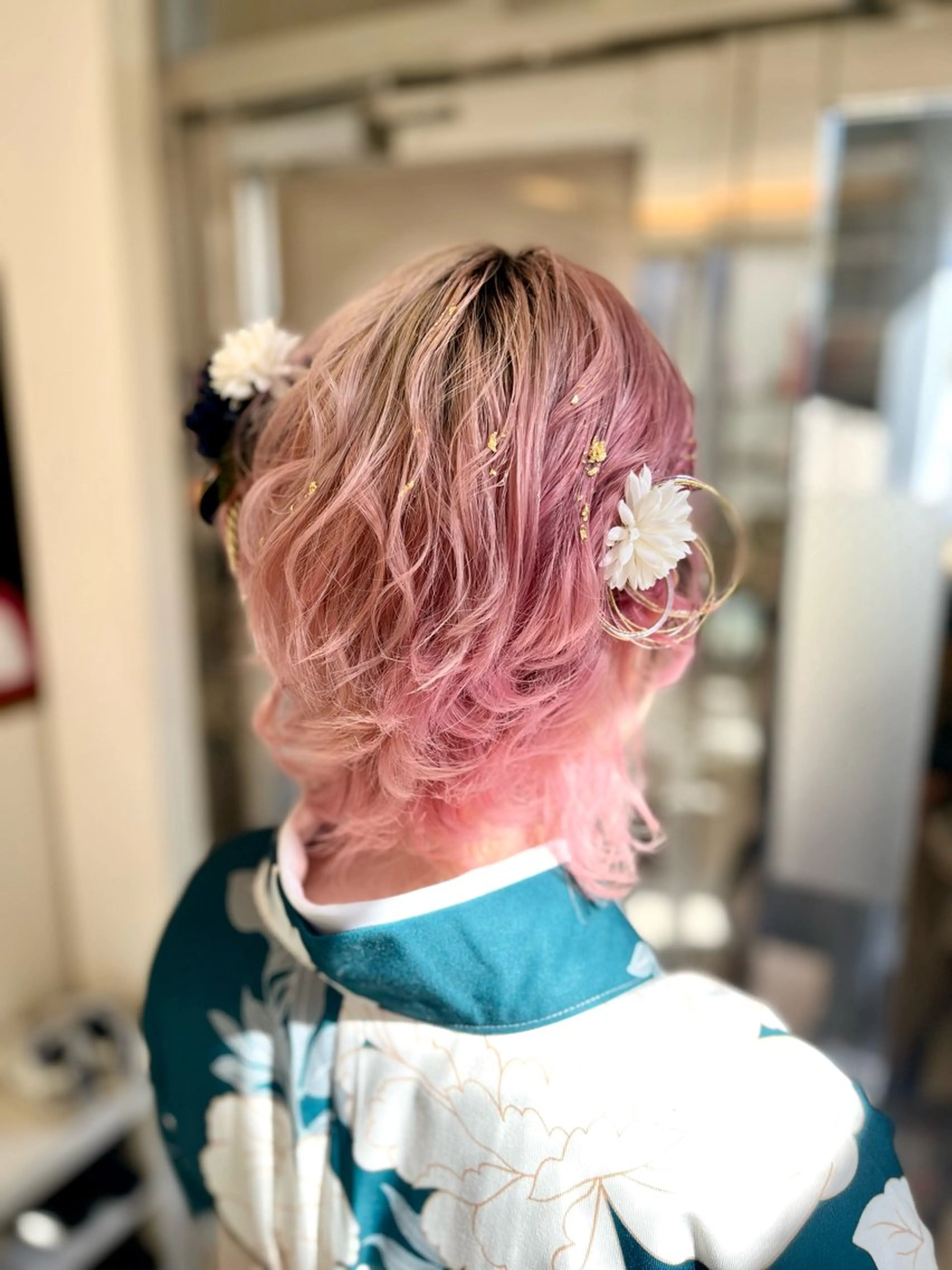 ヘアアレンジ 似合わせヘアメイク 💐オダギリチアキのヘアスタイル