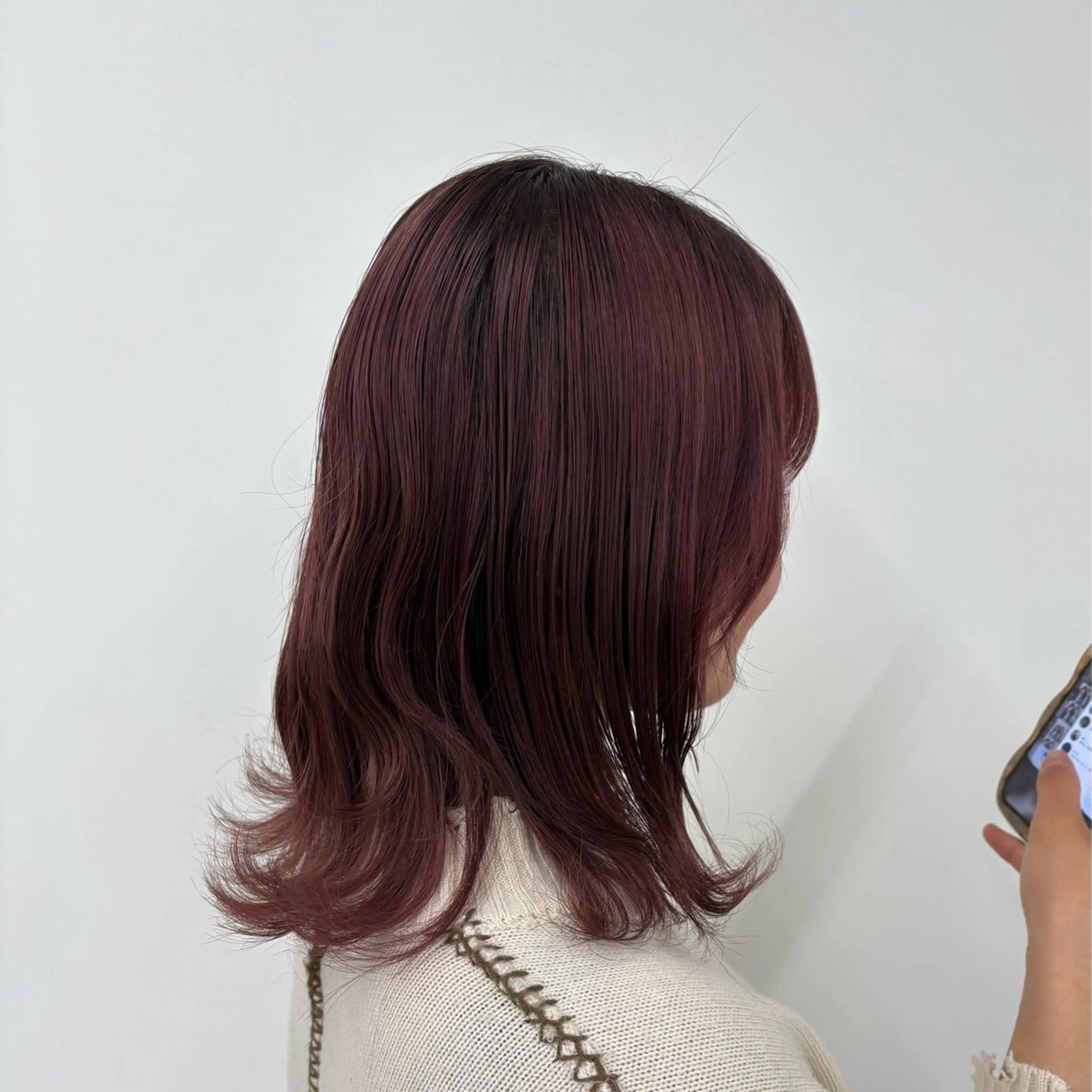 ミディアム カラー ヘアカラー 🌟ゆりあ🌟 JILLSTUDIOのヘアスタイル