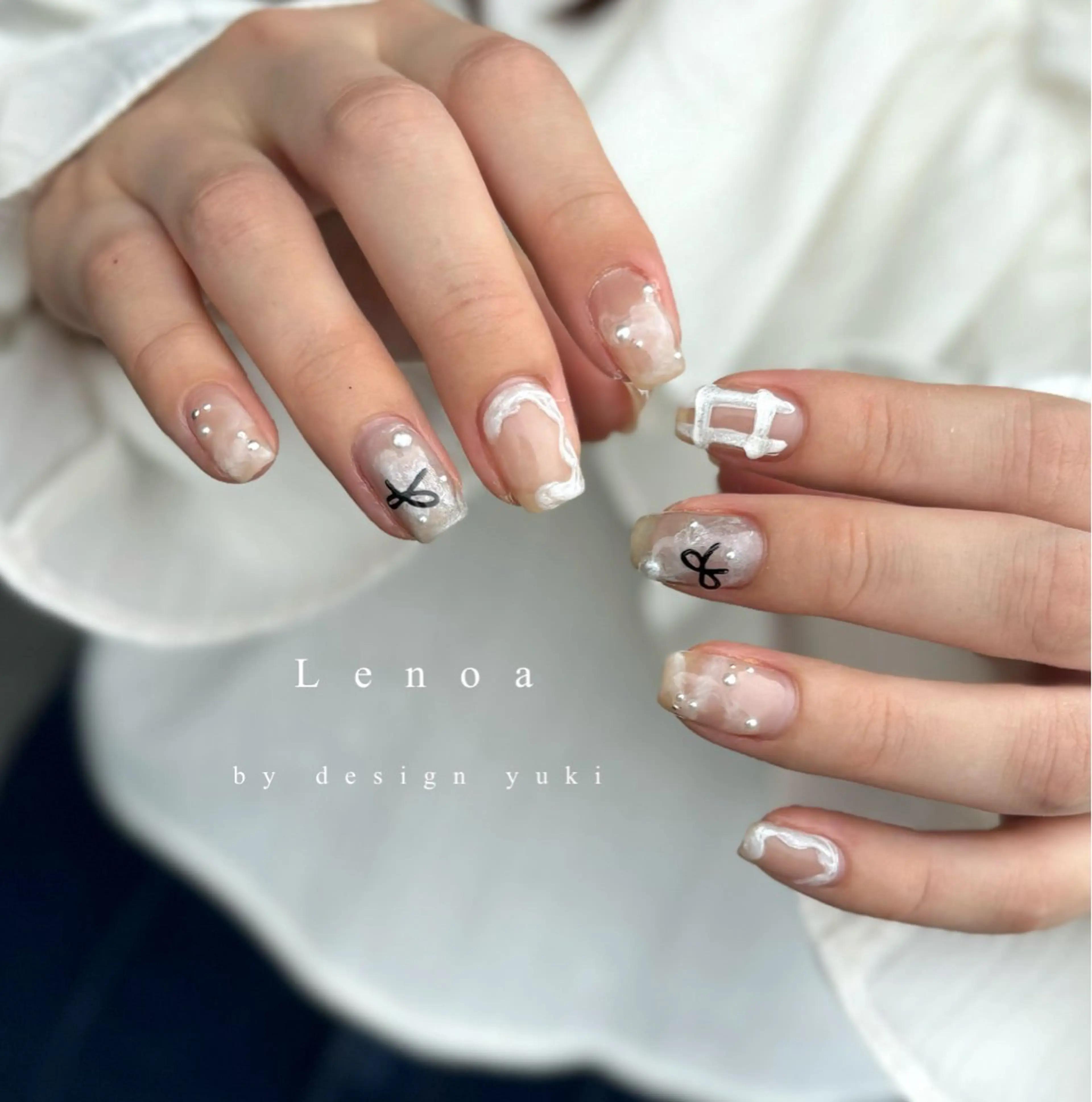 ネイル ハンドネイル Lenoa Yukiのネイルデザイン