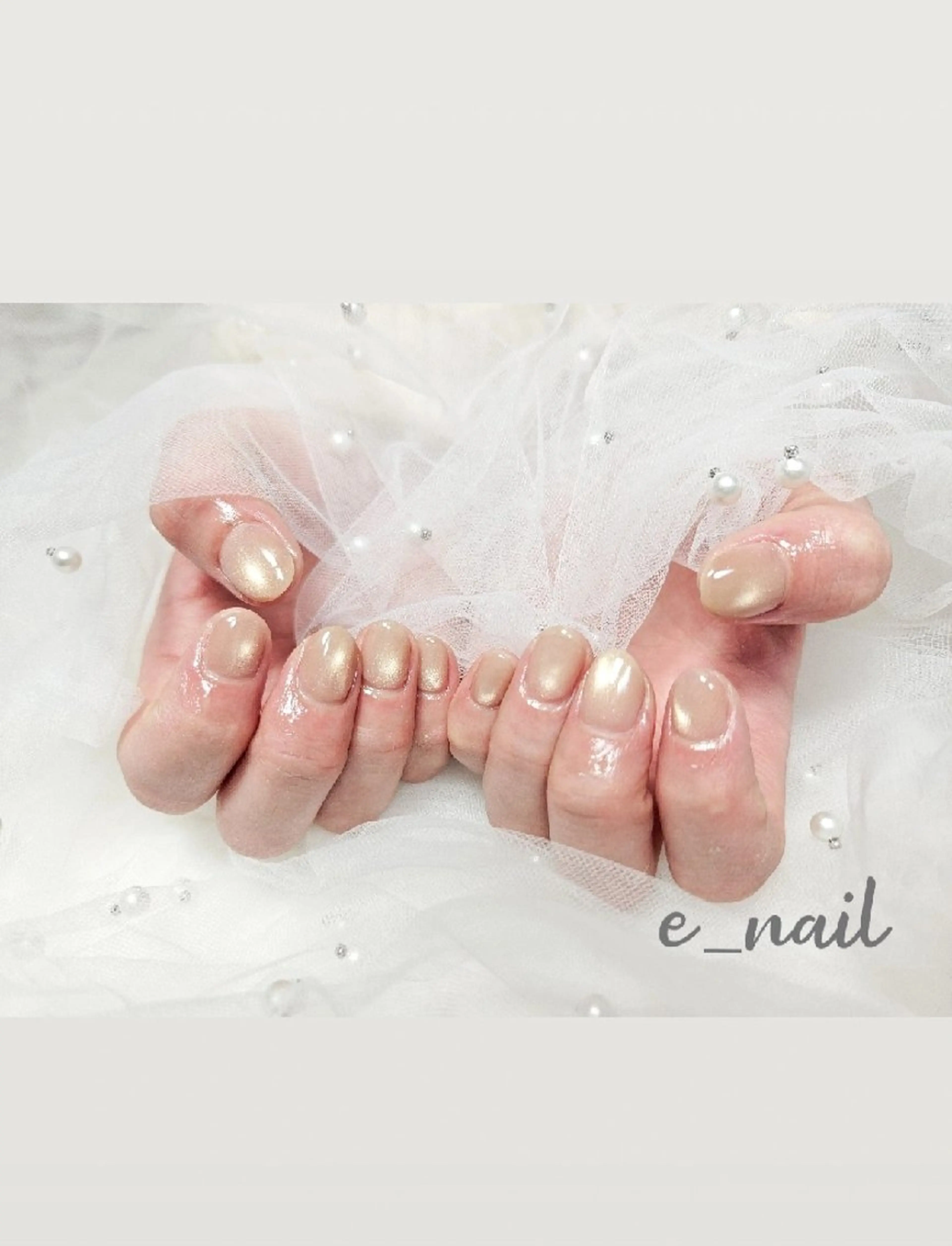 ネイル e_nail🍀自宅 サロン八潮eri☆　のネイルデザイン