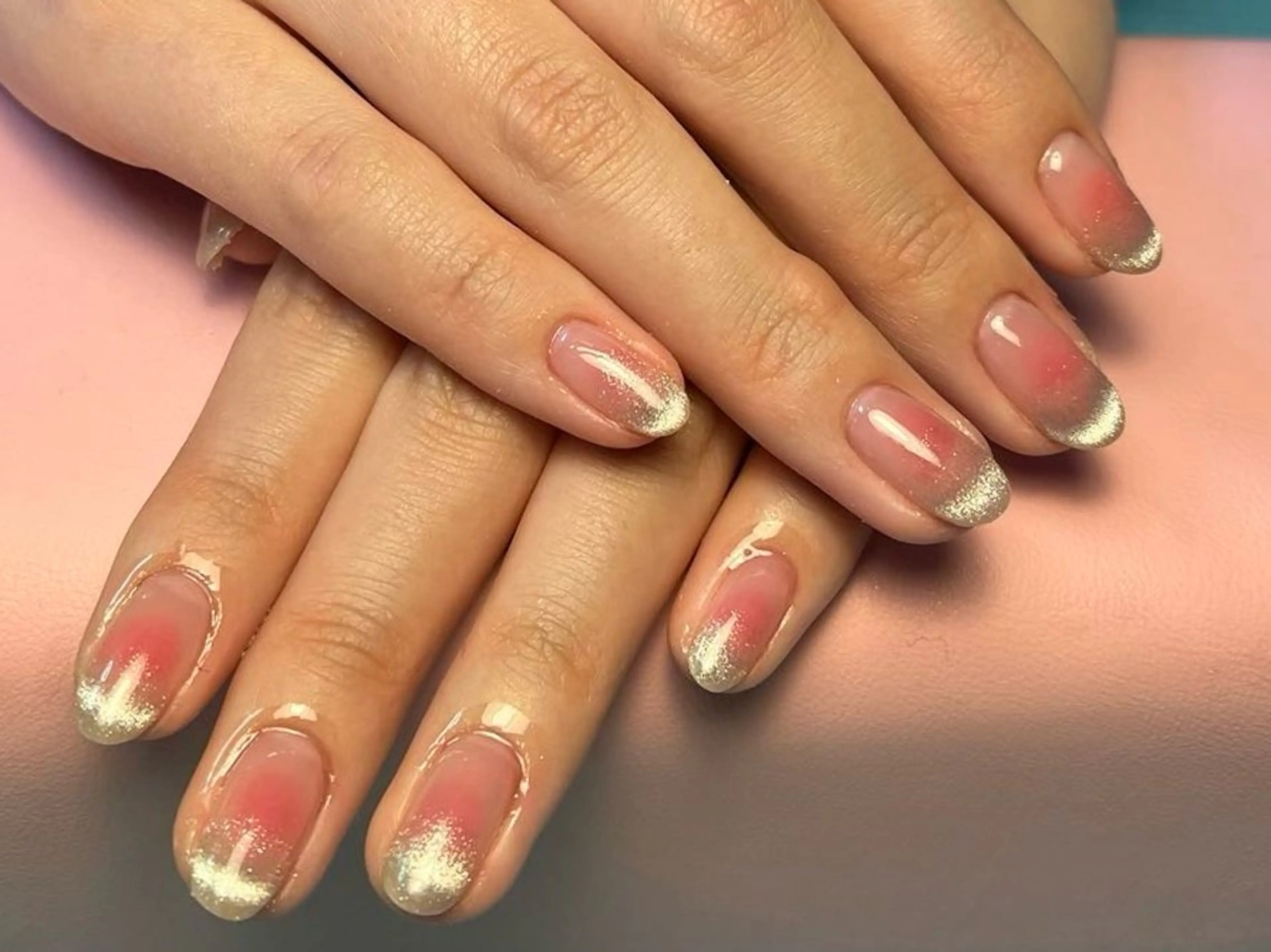 ネイル ハンドネイル kao  パラジェル スカルプ/長さだしのネイルデザイン