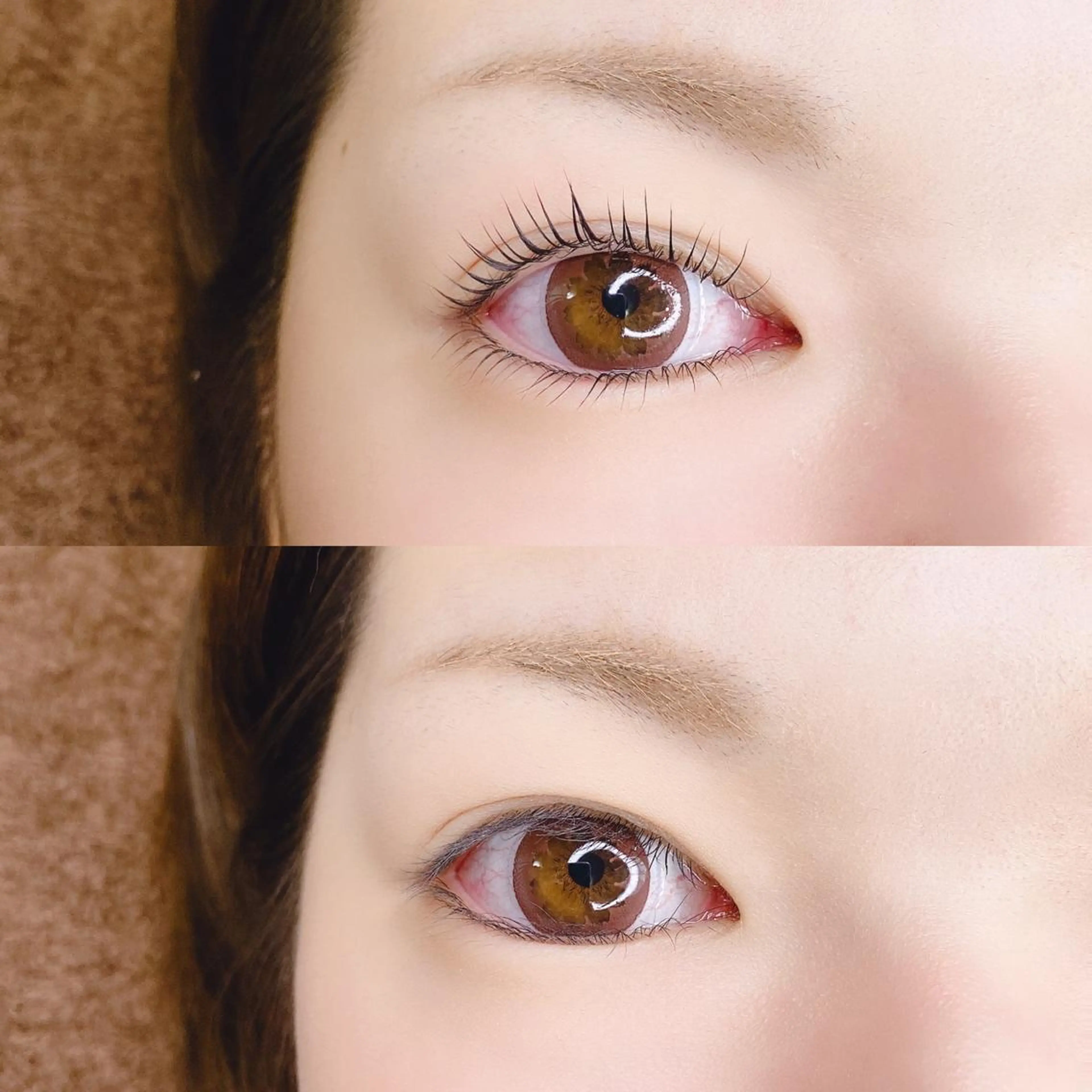 マツエク・マツパ 下まつげエクステ 一重×まつ毛パーマ Eyelash KEYのマツエク・マツパデザイン