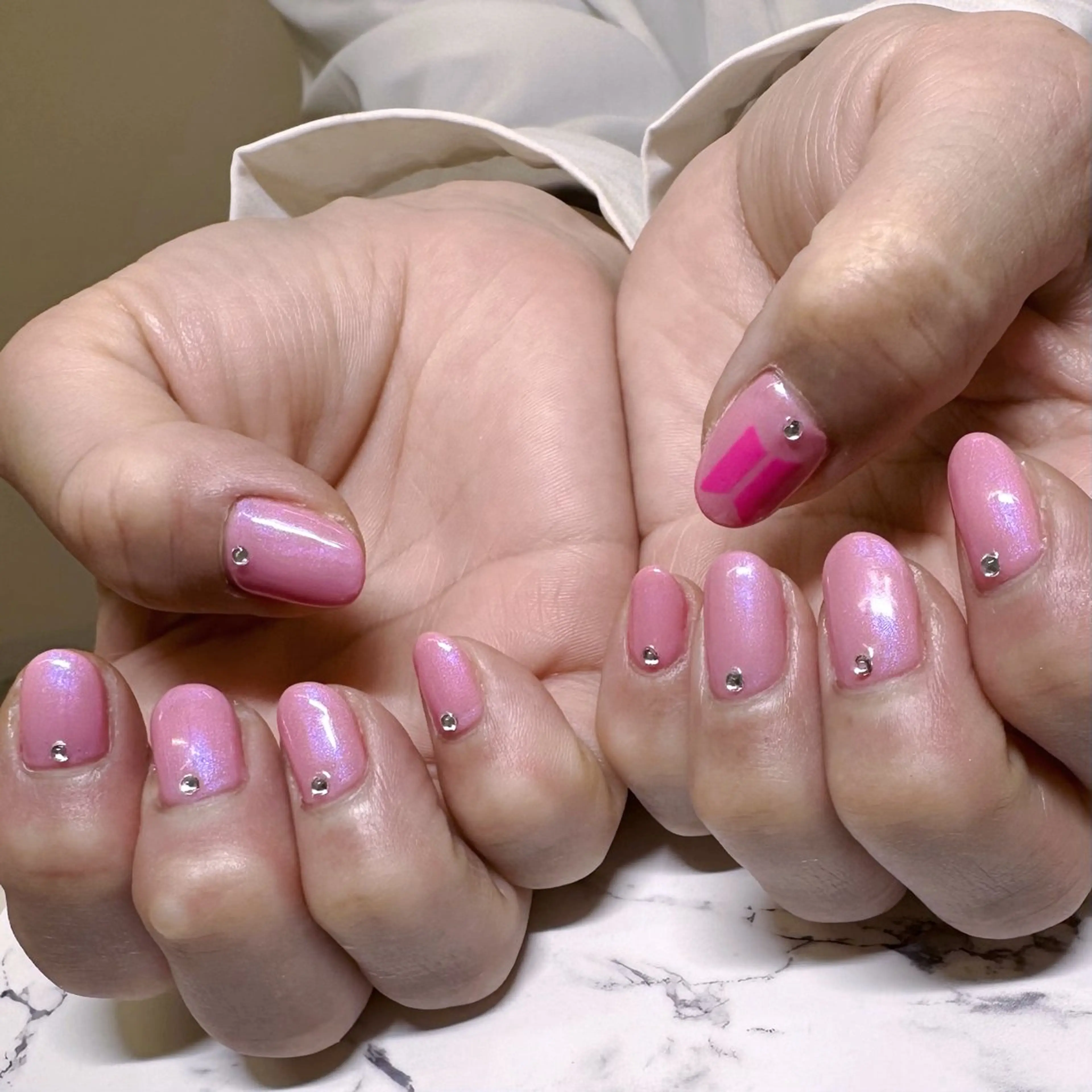 ネイル I_p4ce 🍊あい🍊のネイルデザイン