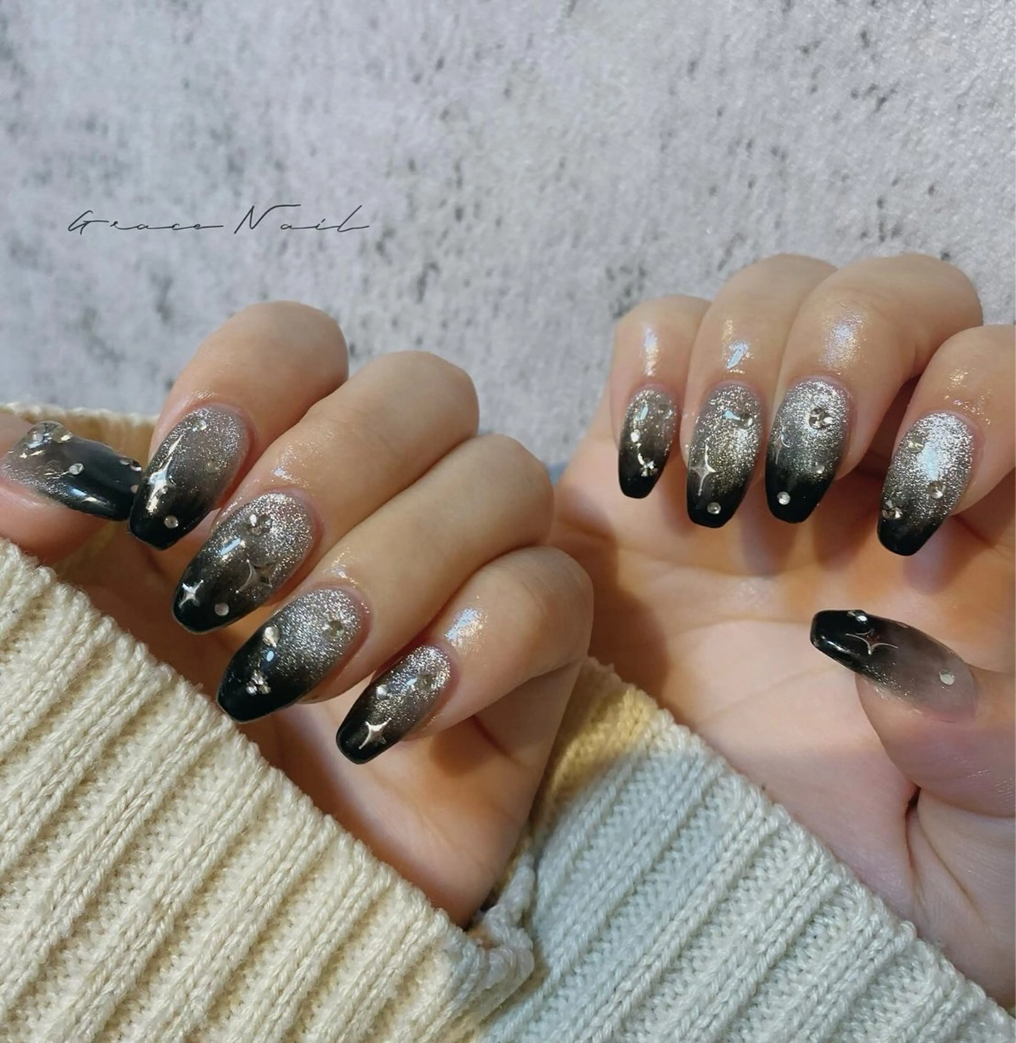 ネイル ハンドネイル ☆*｡Grace Nail｡*☆のネイルデザイン