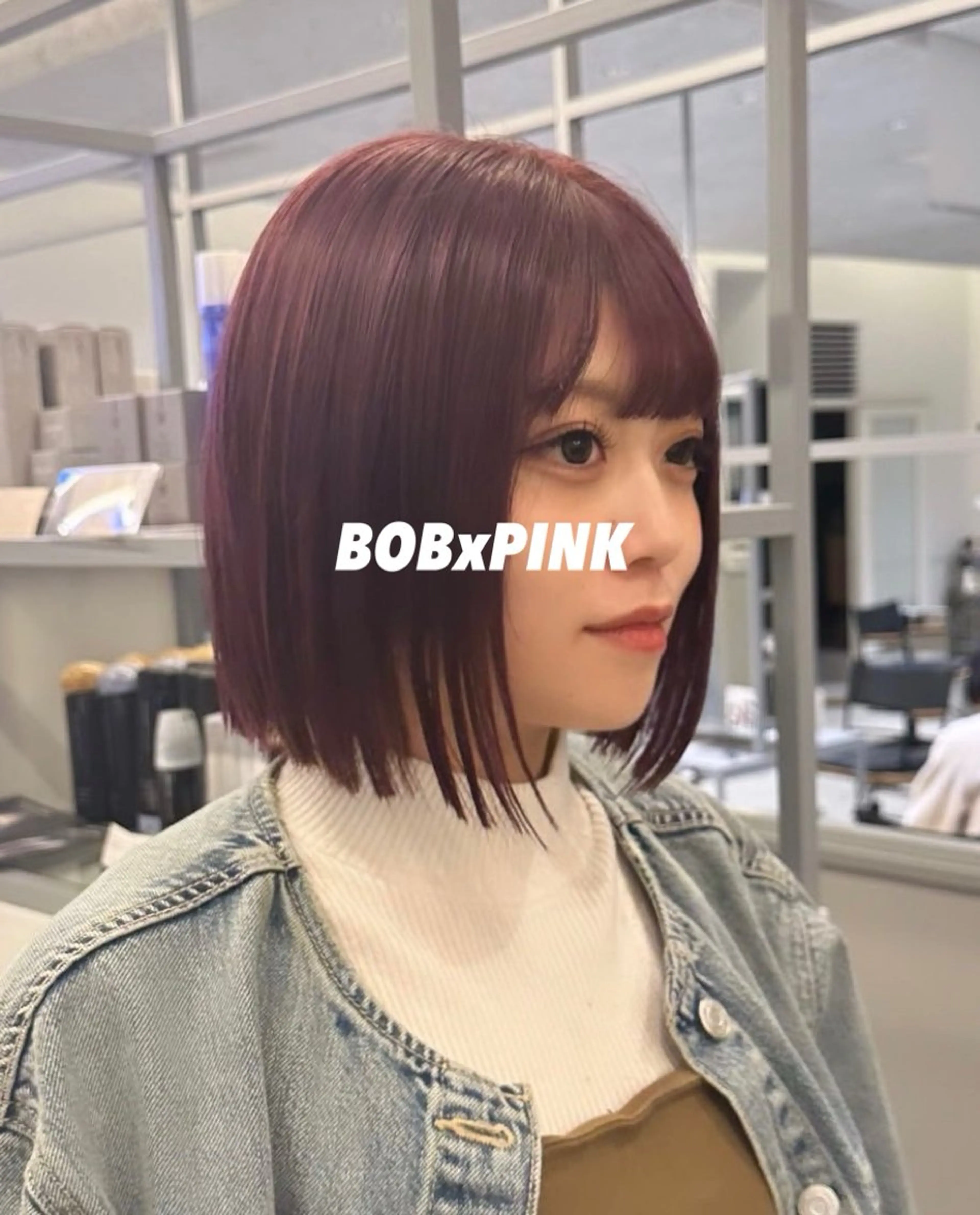 ミディアム カラー 𝑬𝑰𝑲𝑰/ 金沢駅西口店のヘアスタイル