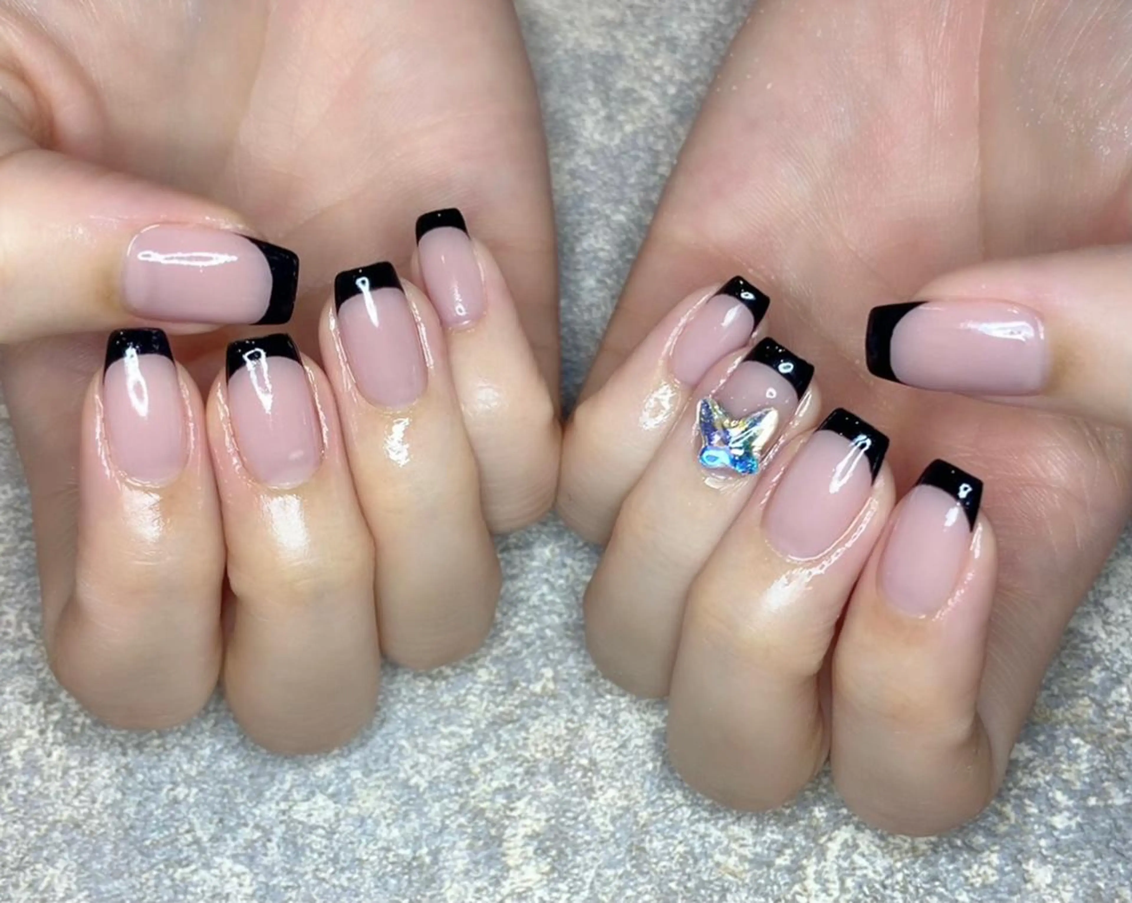 ネイル ストーンネイル ハンドネイル Lino+ ネイル&よもぎ蒸しのネイルデザイン