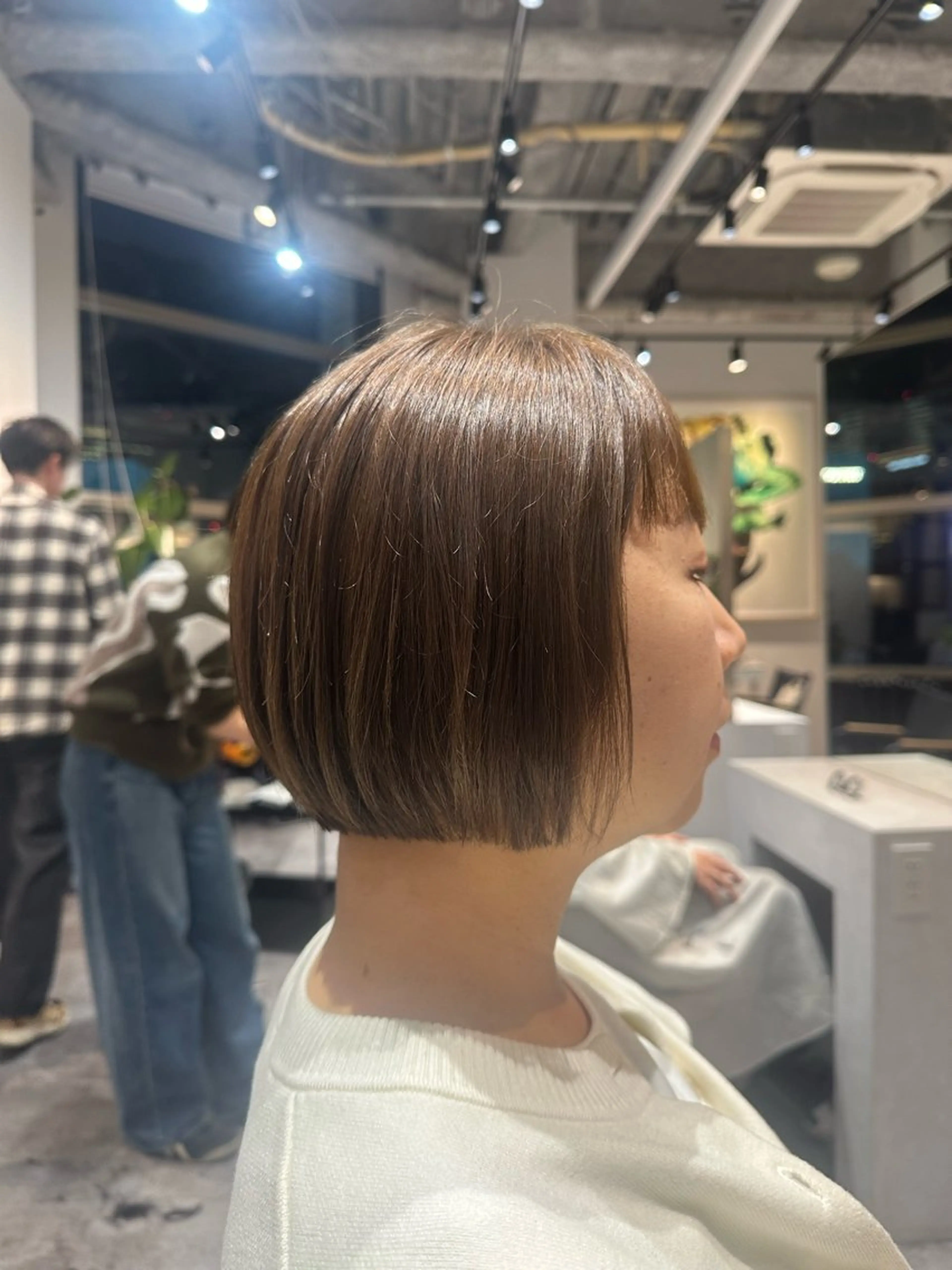 ショート ボブ 小顔カット カット ショートカット🧸 ごとうさなのヘアスタイル