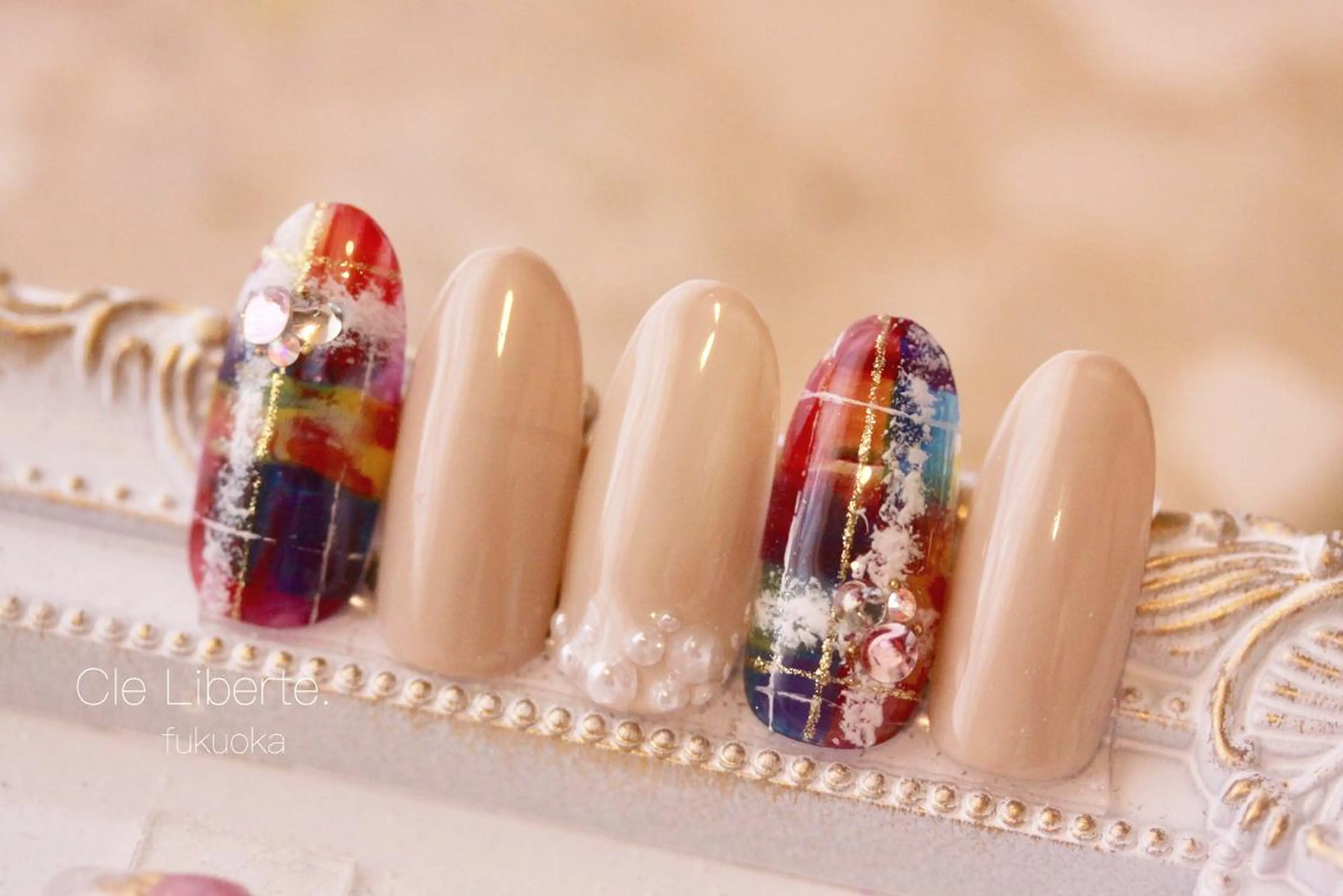 ネイル Elio 国泰寺のネイルデザイン