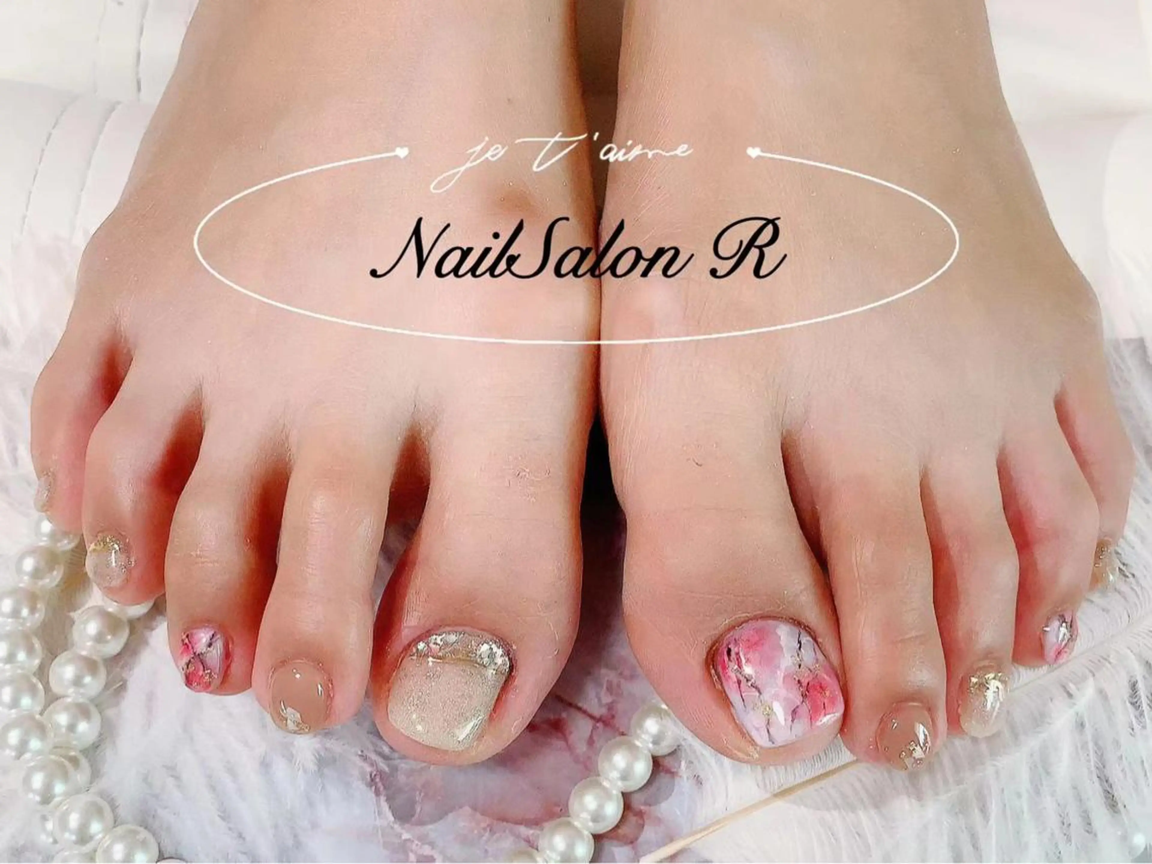 ネイル フットネイル NailSalon R(ネイルサロンアール)所属・NailSalonR 宮里のネイルデザイン