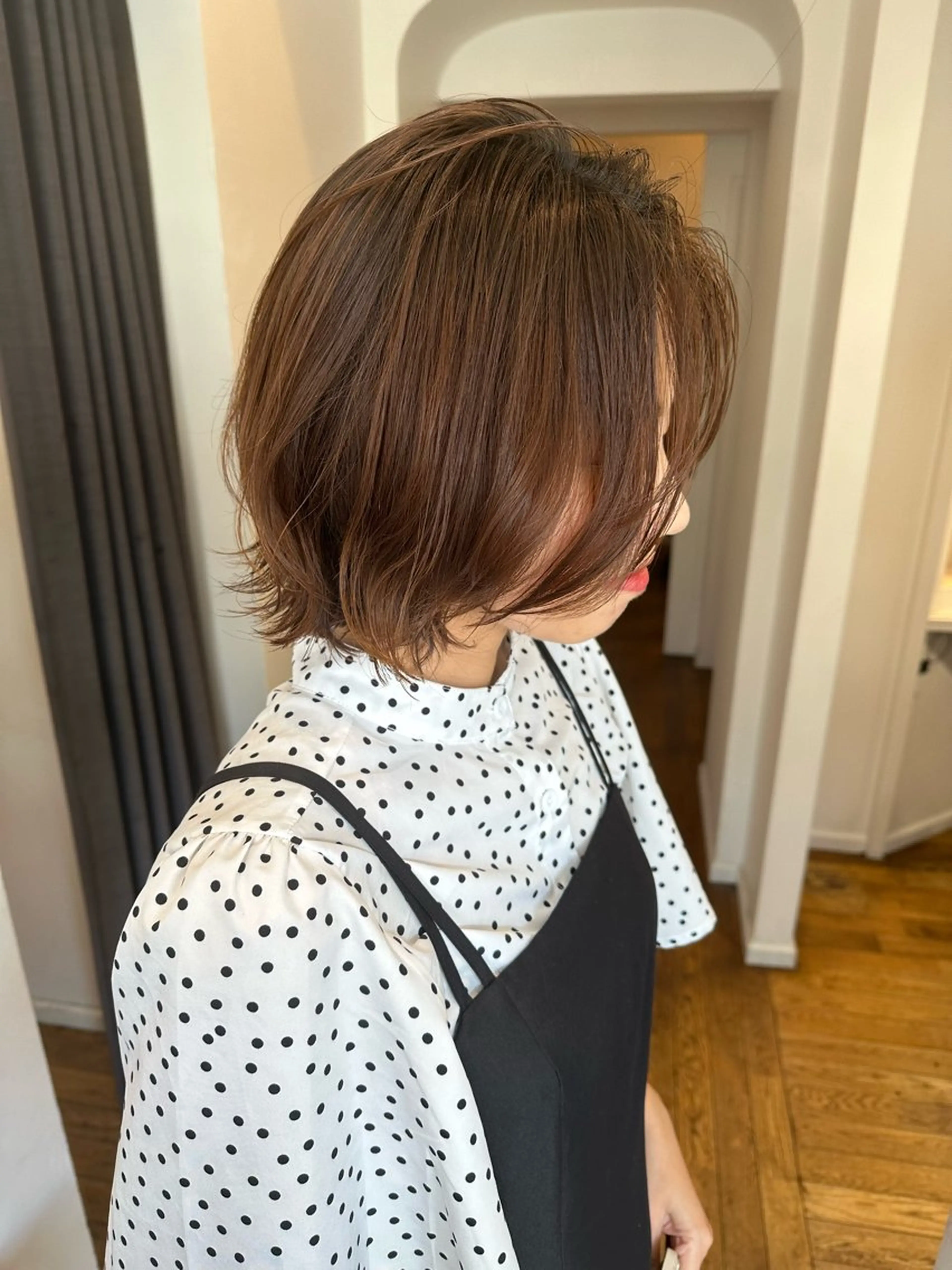 ショート 峯 志帆のヘアスタイル