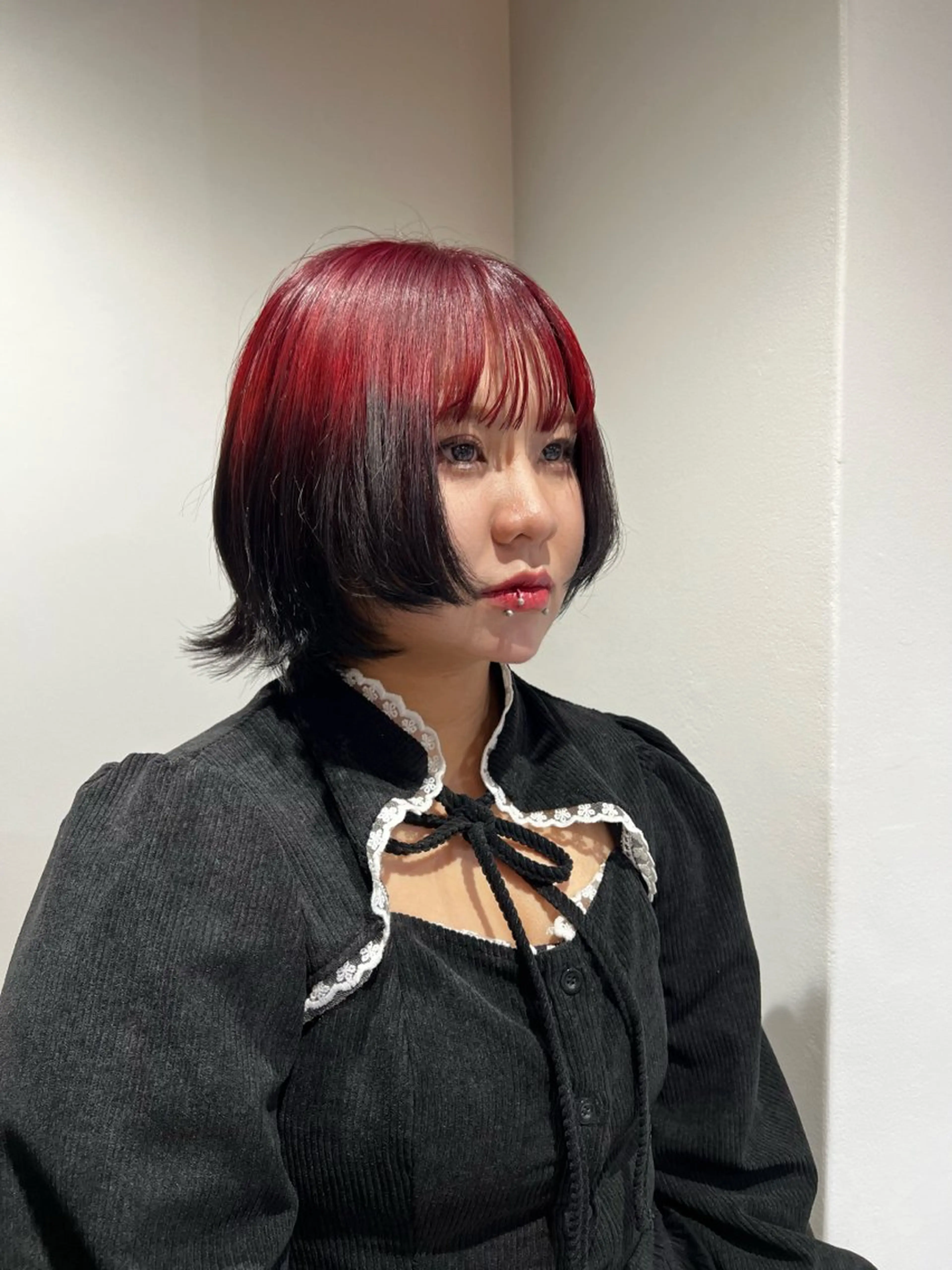 ミディアム 透明感カラー/ ゆずほのヘアスタイル