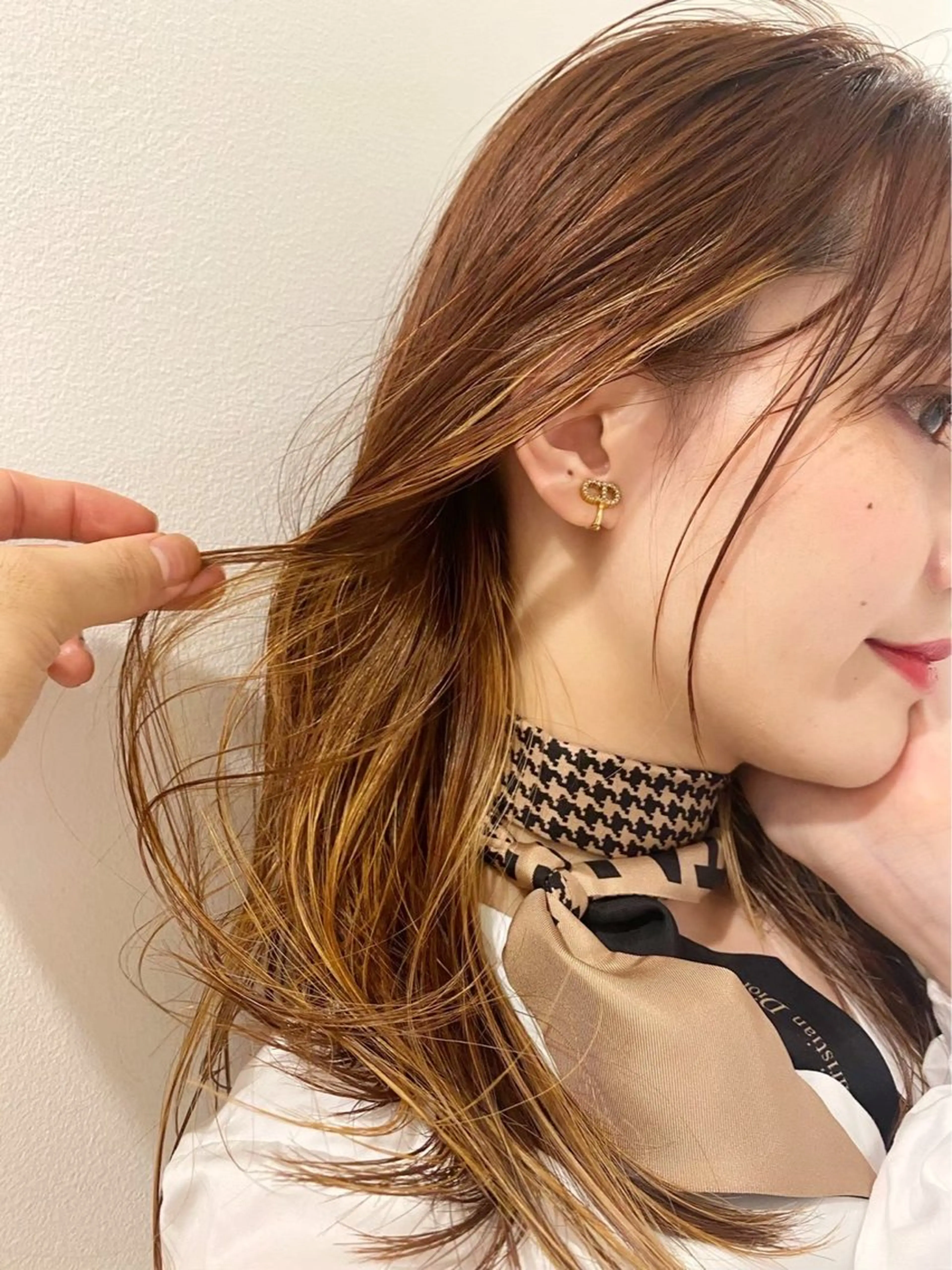 ロング ambleluxe 🌈透明感カラー中野のヘアスタイル