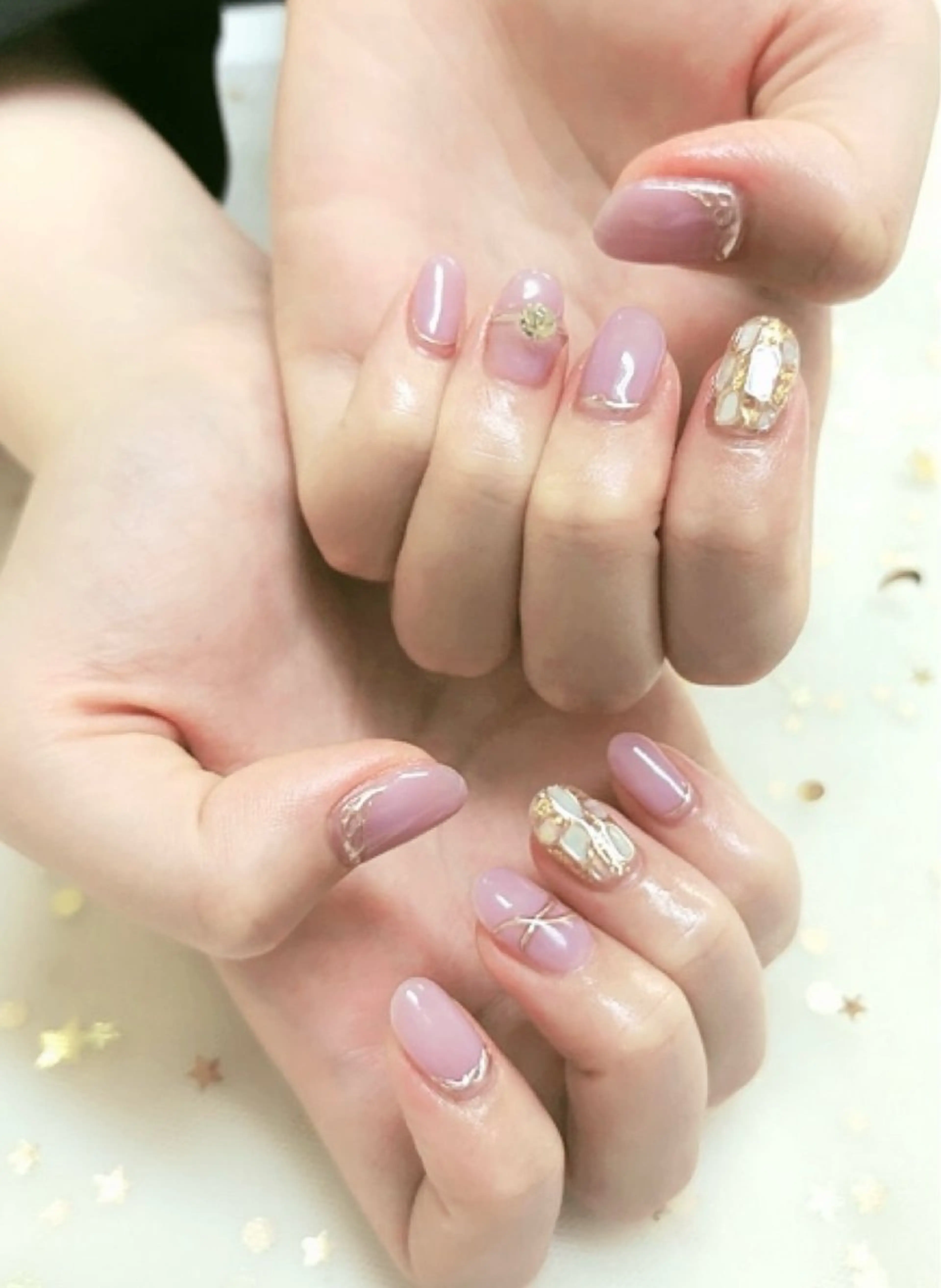 ネイル ハンドネイル 上福岡 らんらんのネイルデザイン