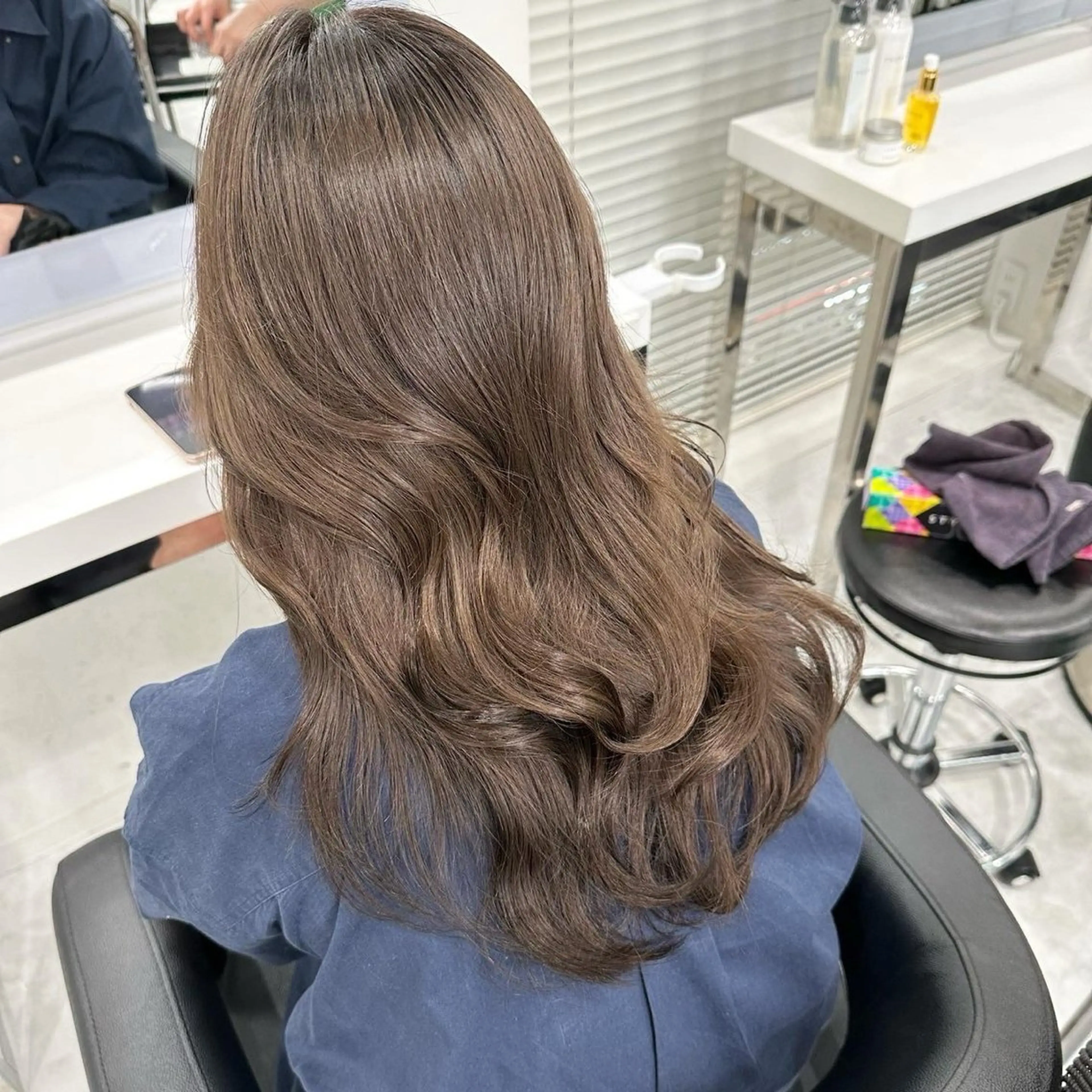 カラー ヘアカラー トリートメント うる艶モテ髪🪄⭐︎ 💗Manaka💗のヘアスタイル