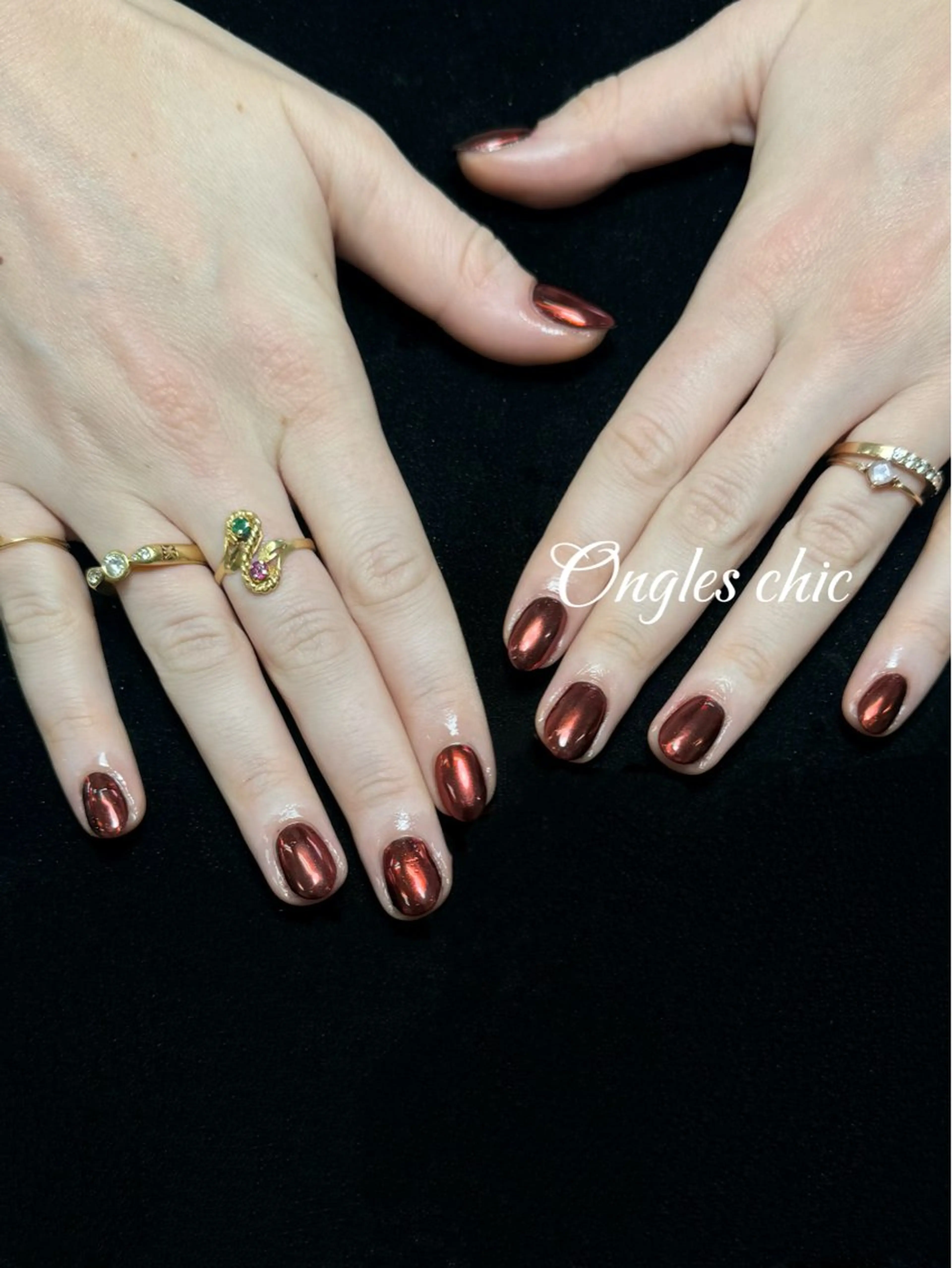 ネイル ハンドネイル ongles chicのネイルデザイン