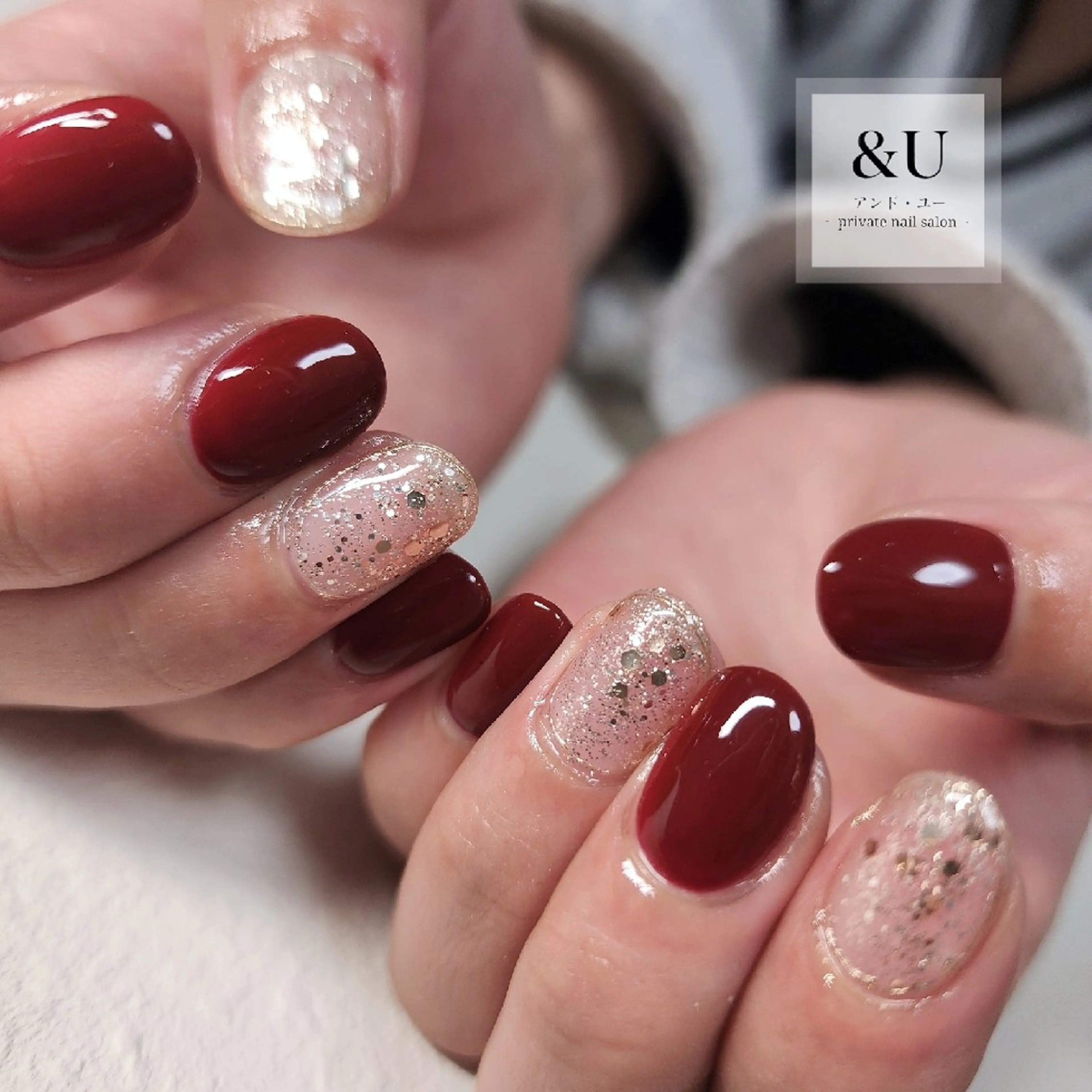 ネイル 持ち込み ハンドネイル ＆Ｕ (アンド・ユー)のネイルデザイン