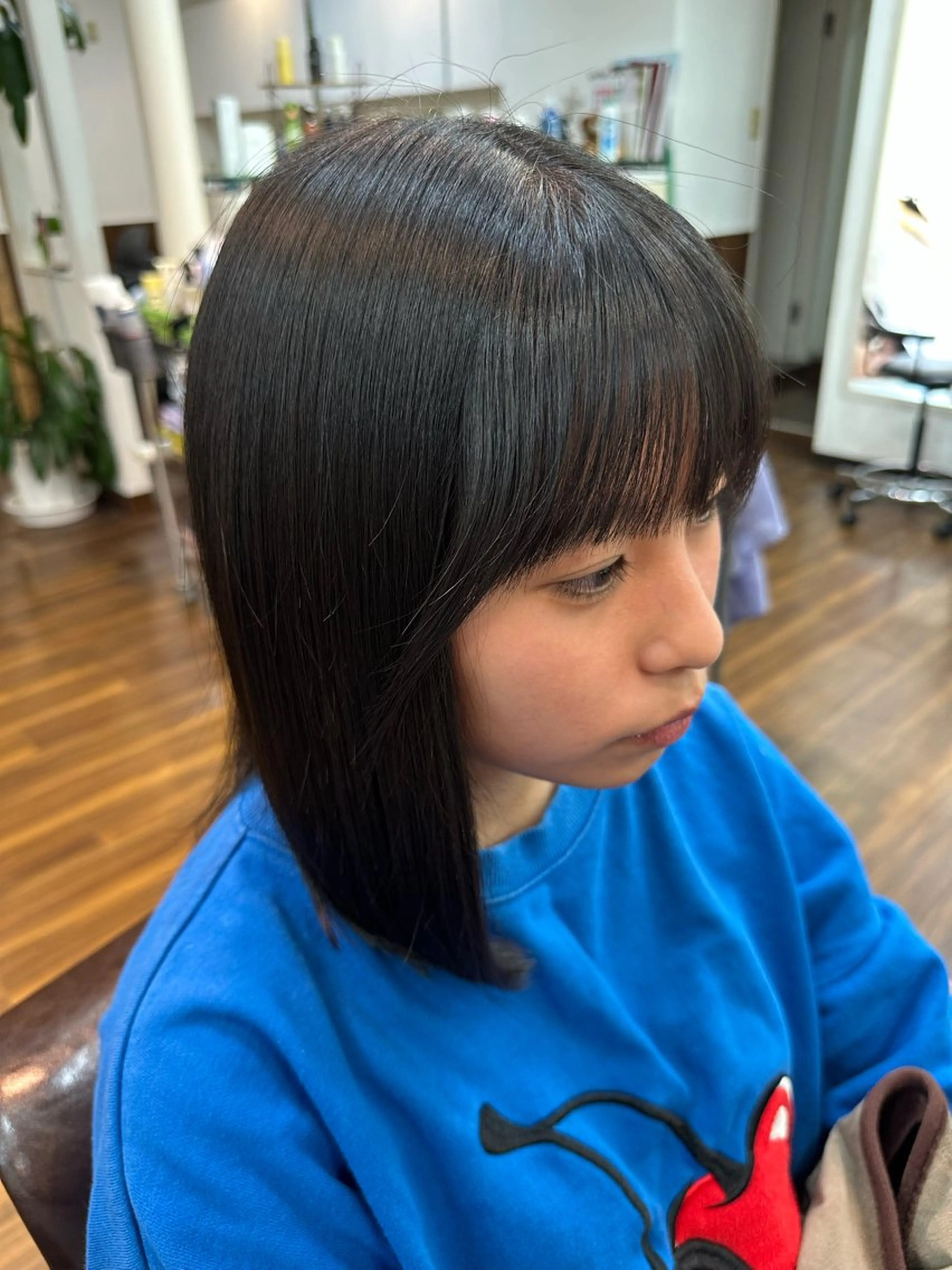 ミディアム 奥田 七都海のヘアスタイル