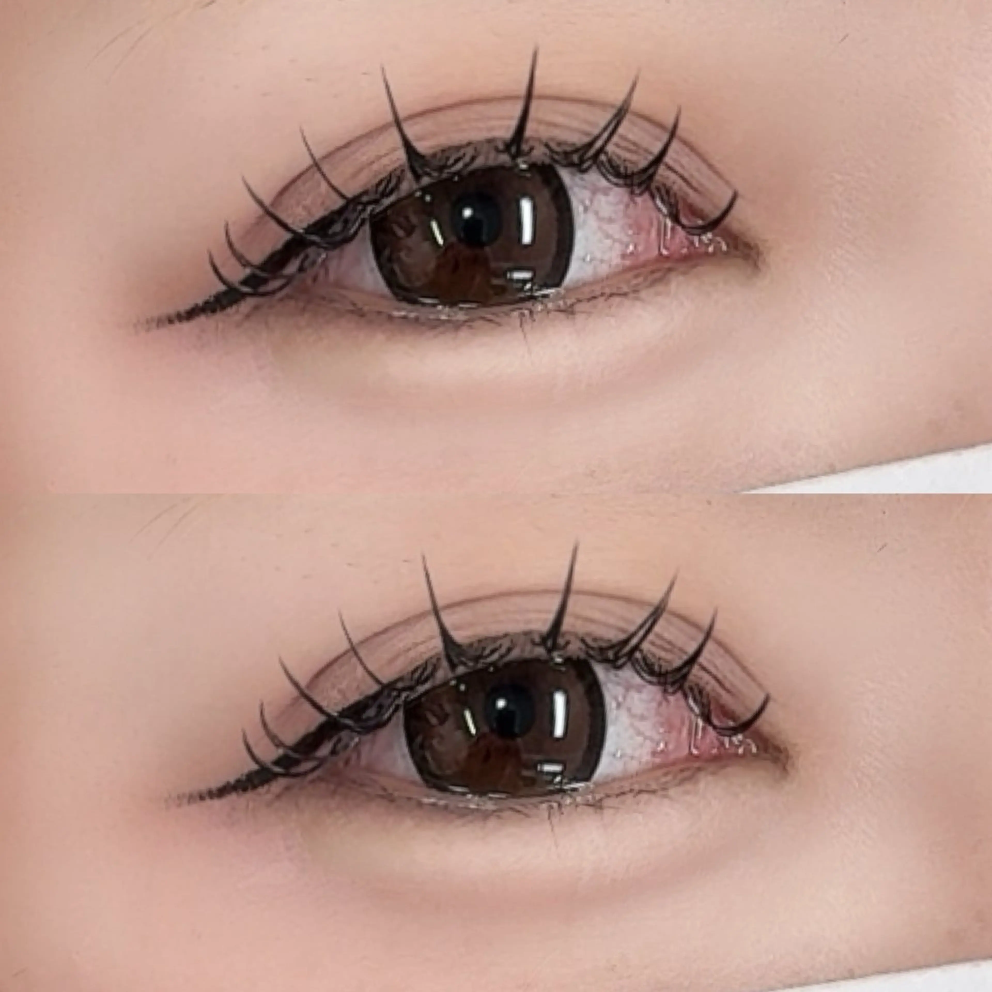 マツエク・マツパ キュート Dカール B☆STAR ゆいのマツエク・マツパデザイン