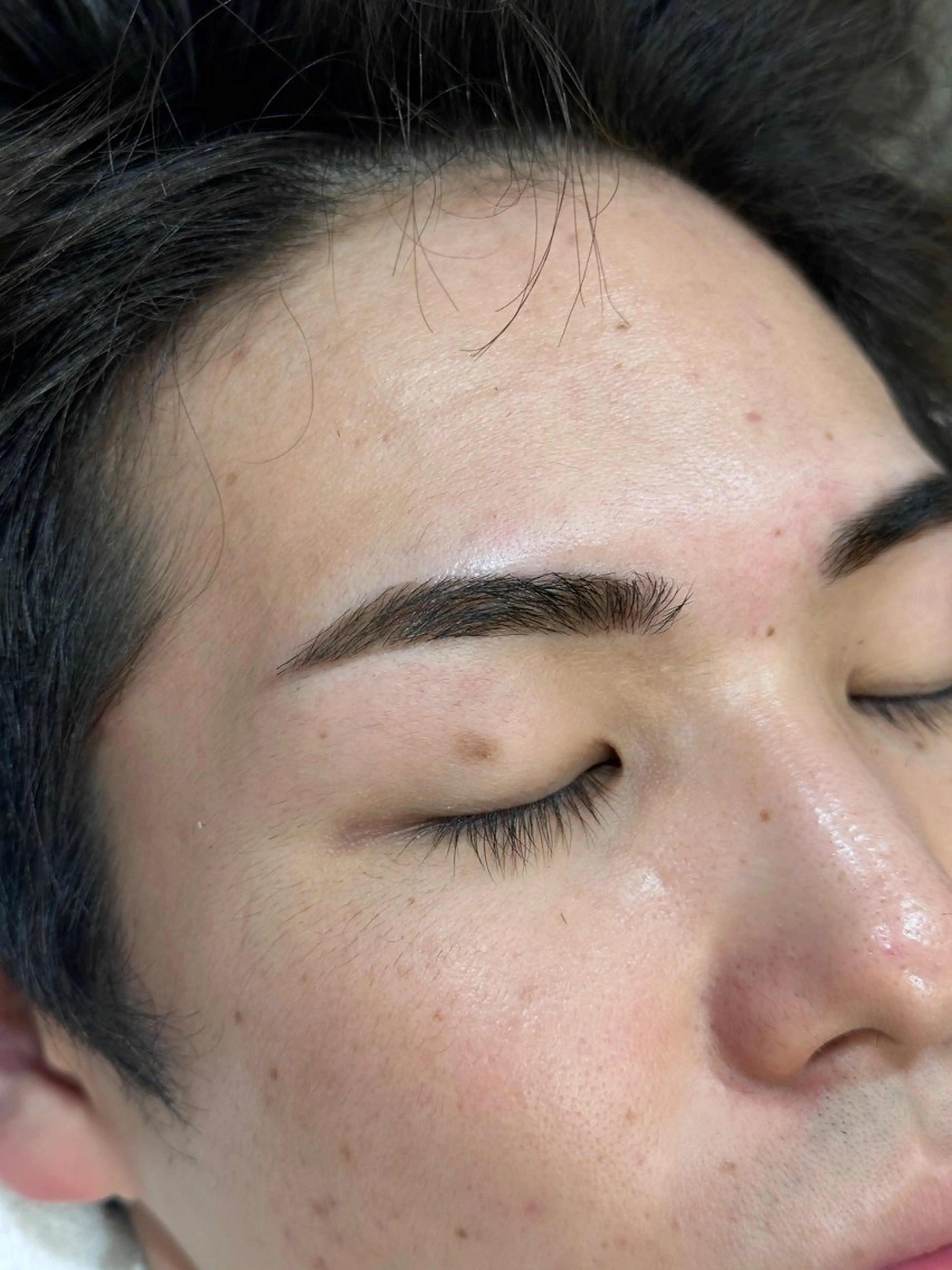 メンズ アイブロウ AMI ウルフパーマ/メンズのヘアスタイル