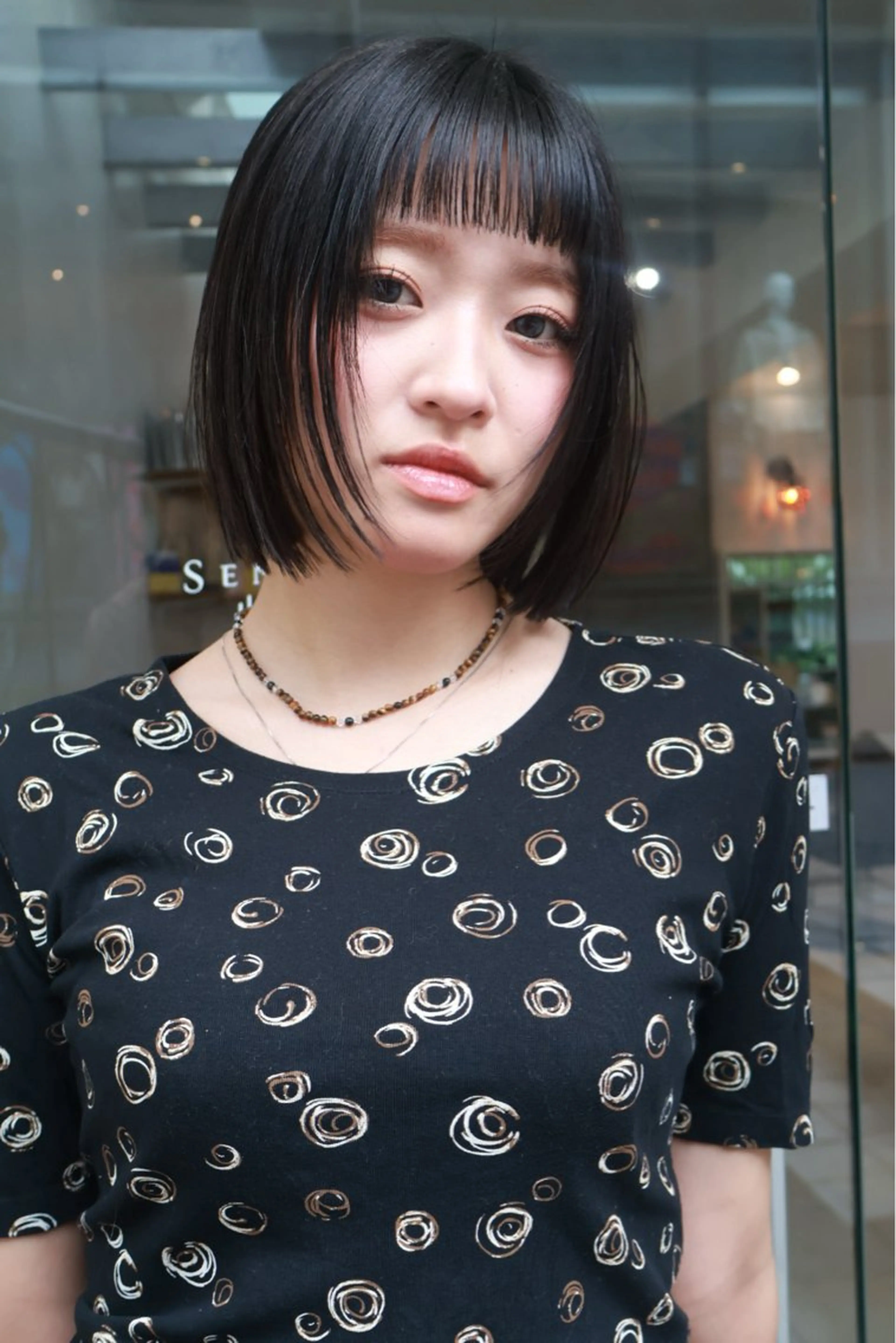 ショート ボブレイヤー ボブ 顔周りカット レイヤーカット 🪐無料カットモデル 募集中🪐ナオキのヘアスタイル