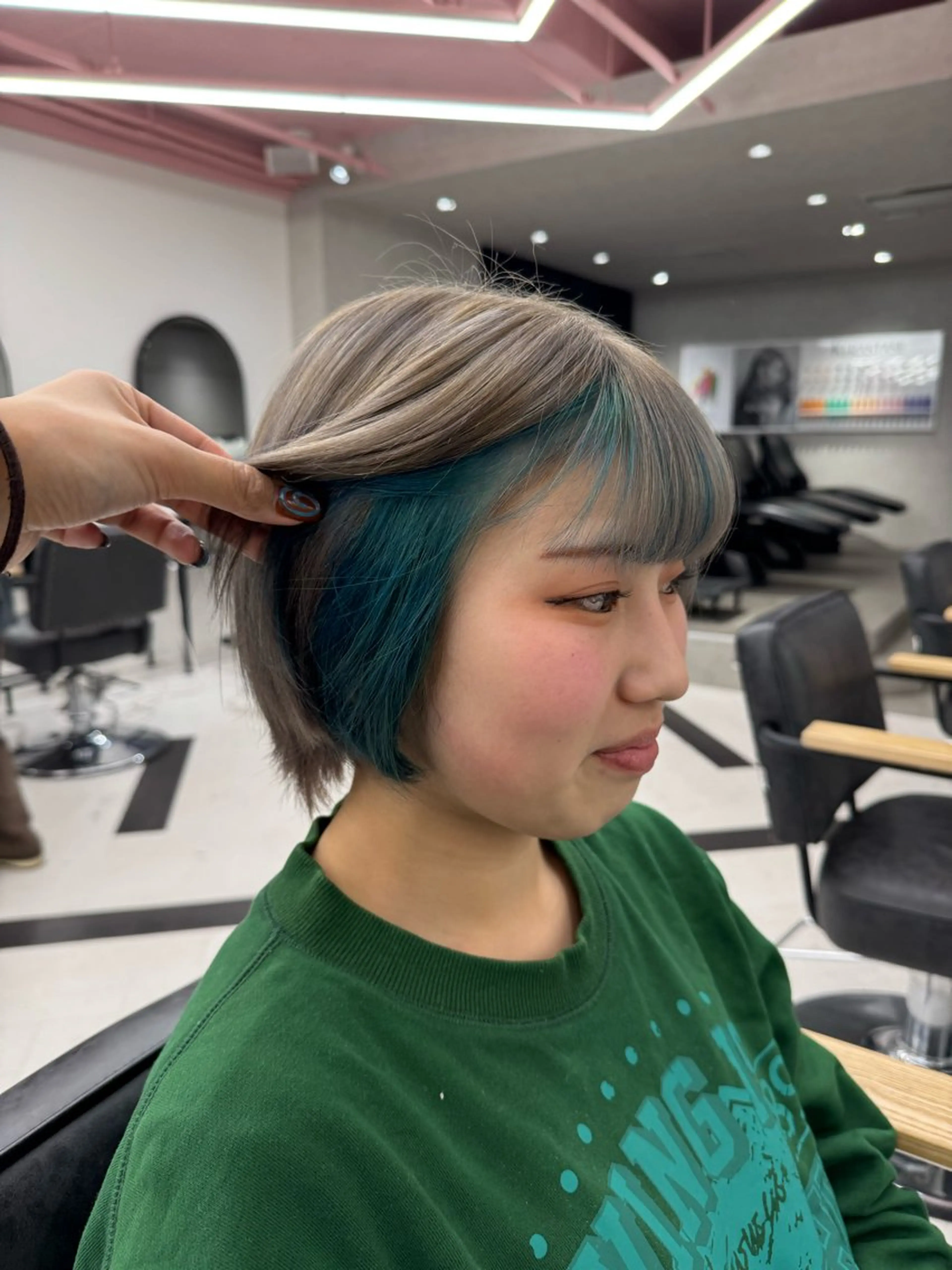 カラー ルイ☆【ボブ/メンズ /酸性ストレート】のヘアスタイル