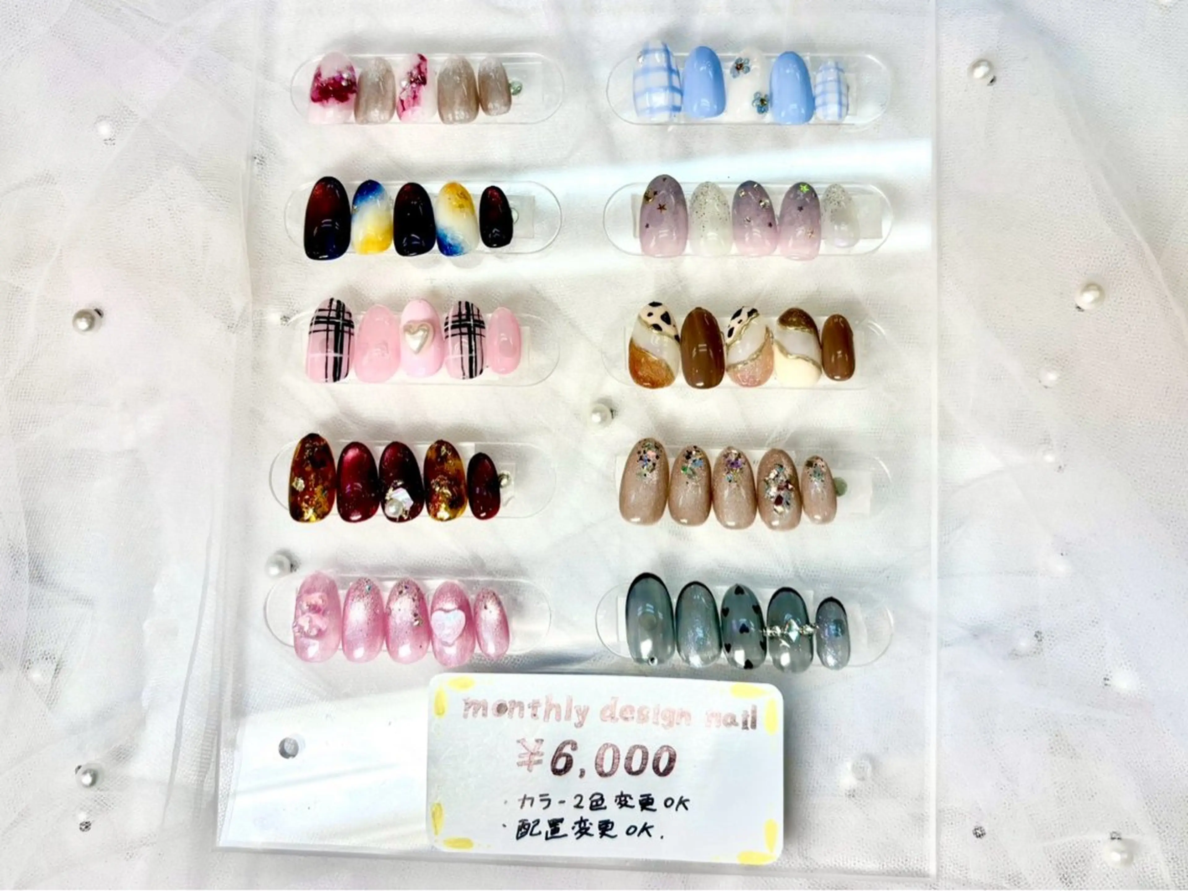ネイル ハンドネイル Queennail 北堀江megumiのネイルデザイン