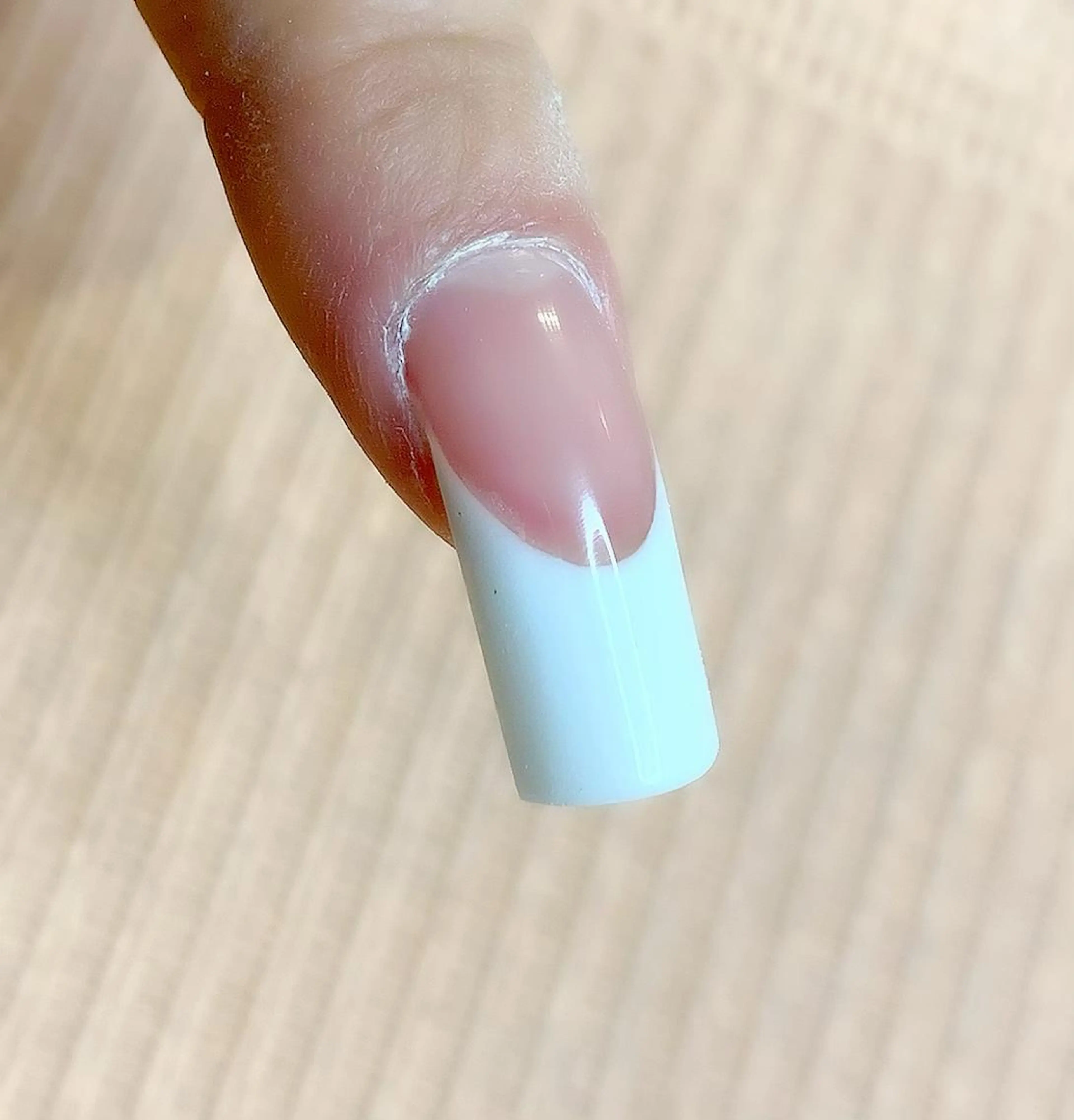 ネイル フレンチネイル スカルプネイル LuCoLu ucoのネイルデザイン