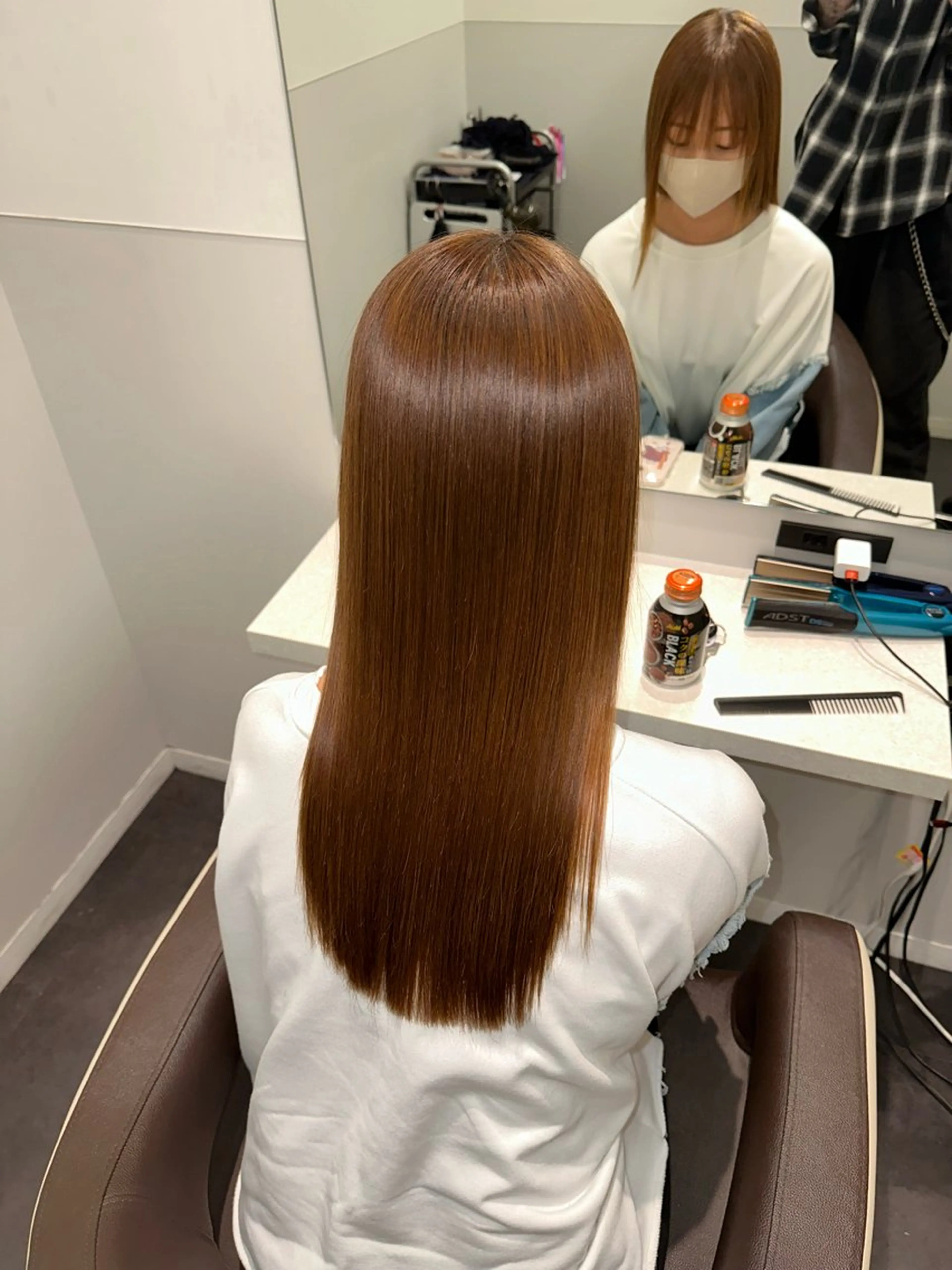 セミロング 美髪特化✨ 伊織✨縮毛矯正✨のヘアスタイル