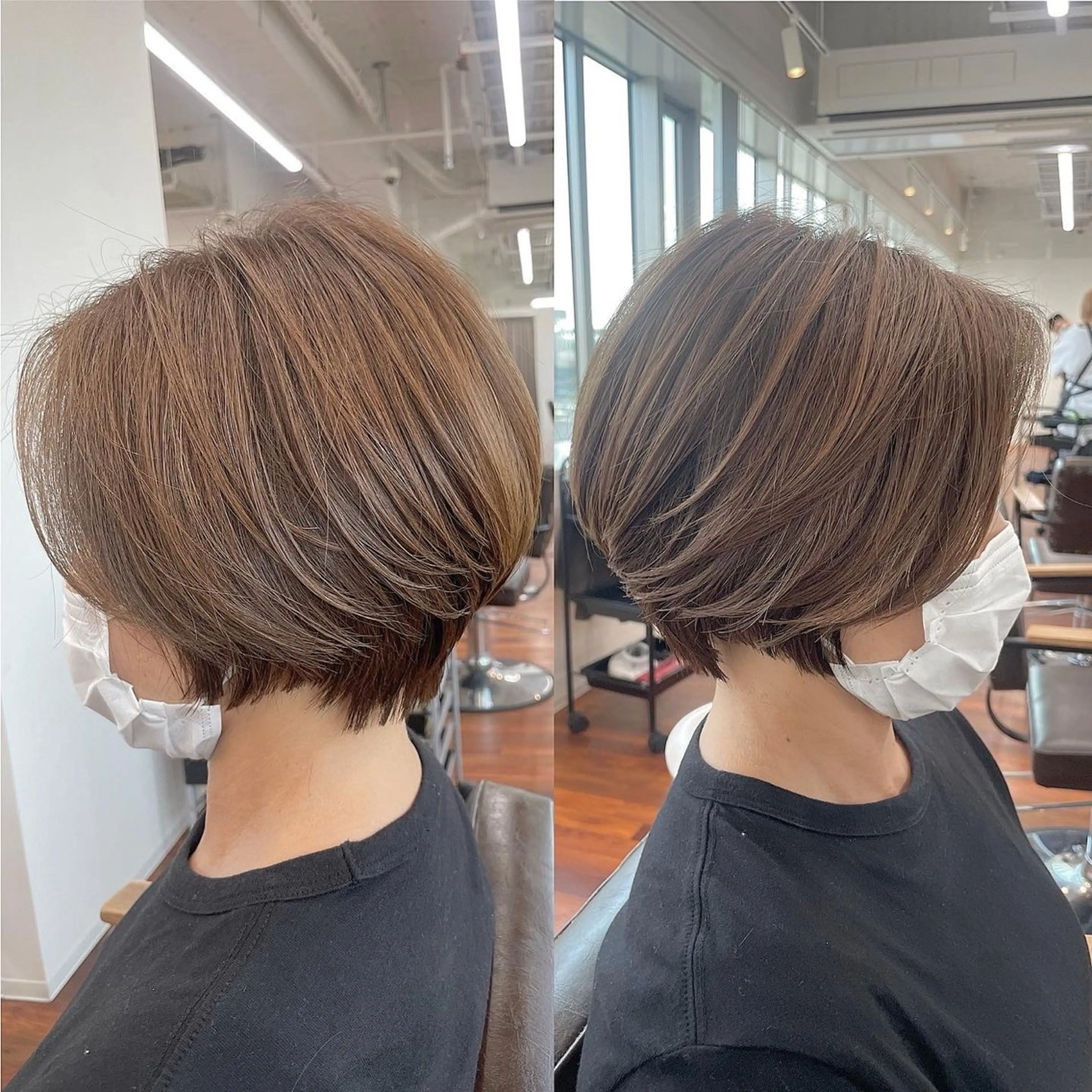 ショート 大西 涼のヘアスタイル