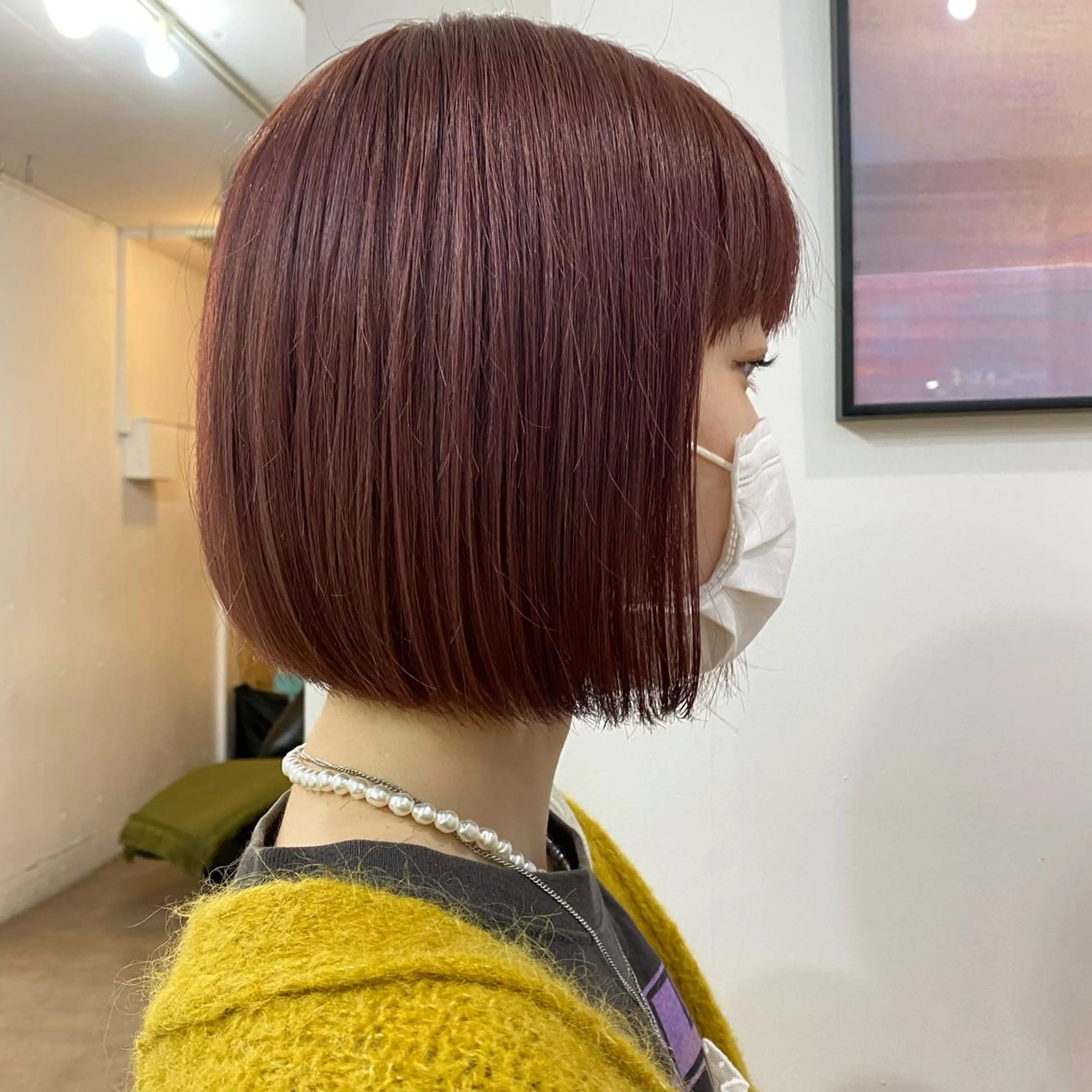 ショート カラー 🪭risa 暖色/レイヤー🪭のヘアスタイル