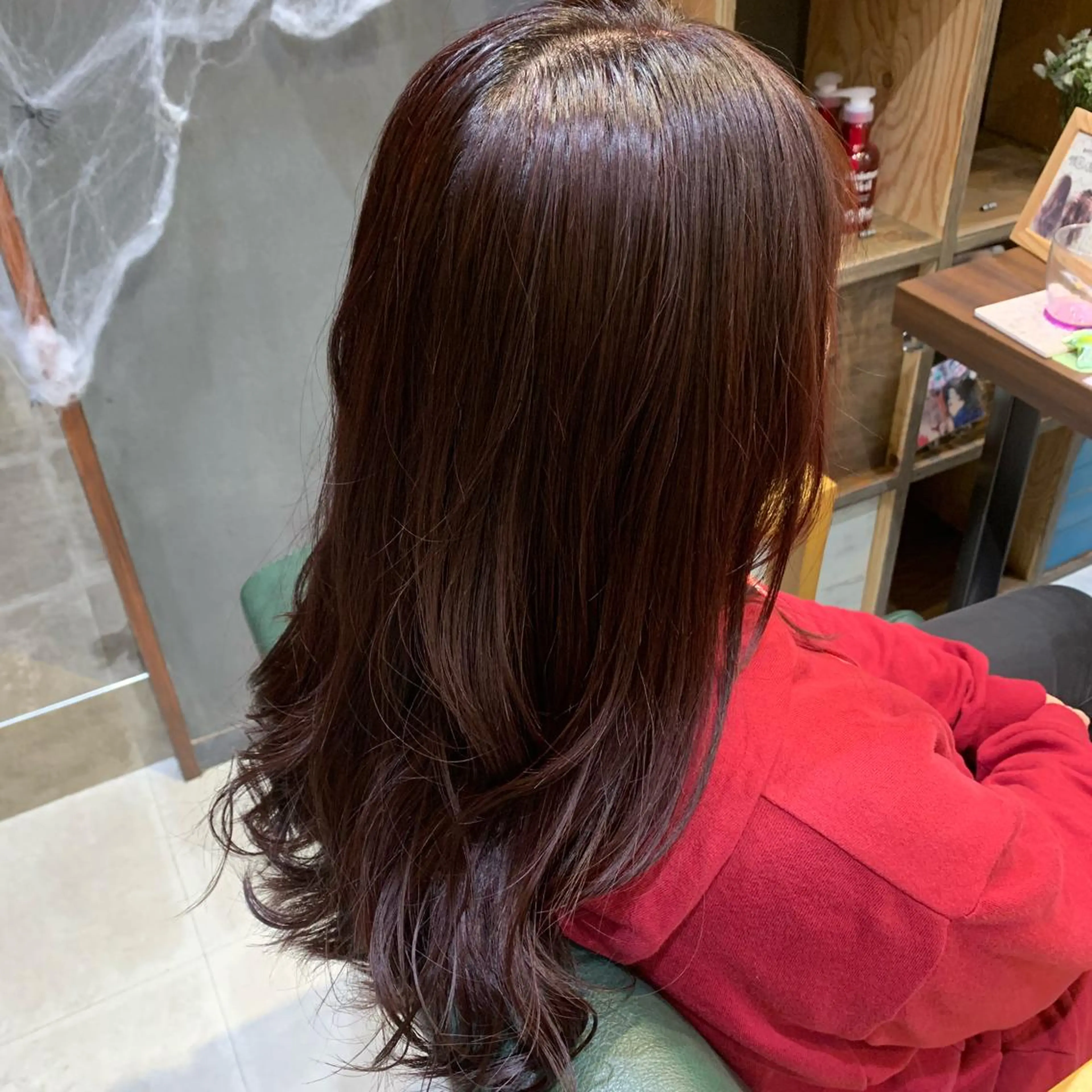 ロング カラー 髪質改善/縮毛矯正 ツヤ髪🩷さつきのヘアスタイル